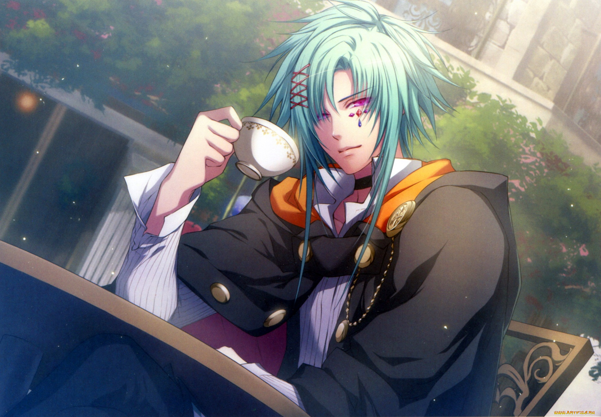 аниме, wand, of, fortune, парень