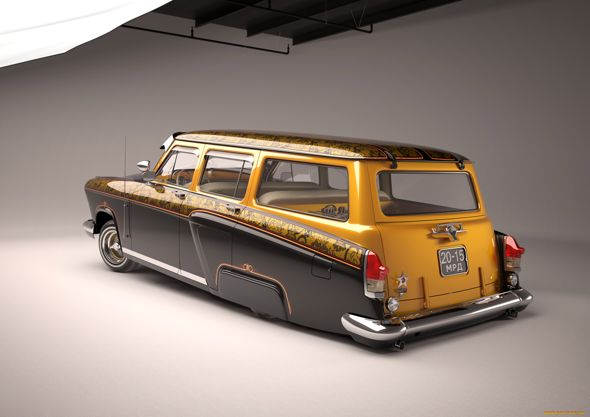 волга, газ-21, тюнинг, автомобили, газ, газ-21, волга, тюнинг