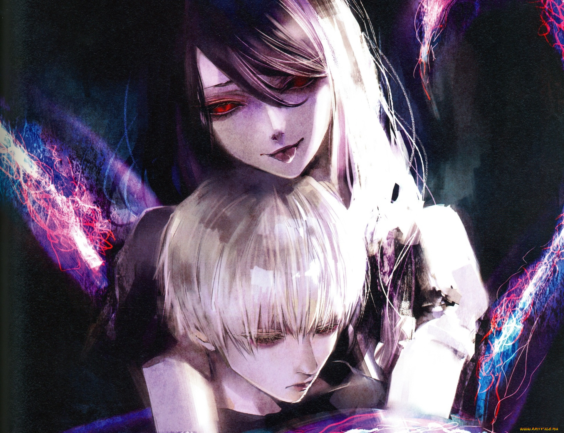 аниме, tokyo, ghoul, канеки