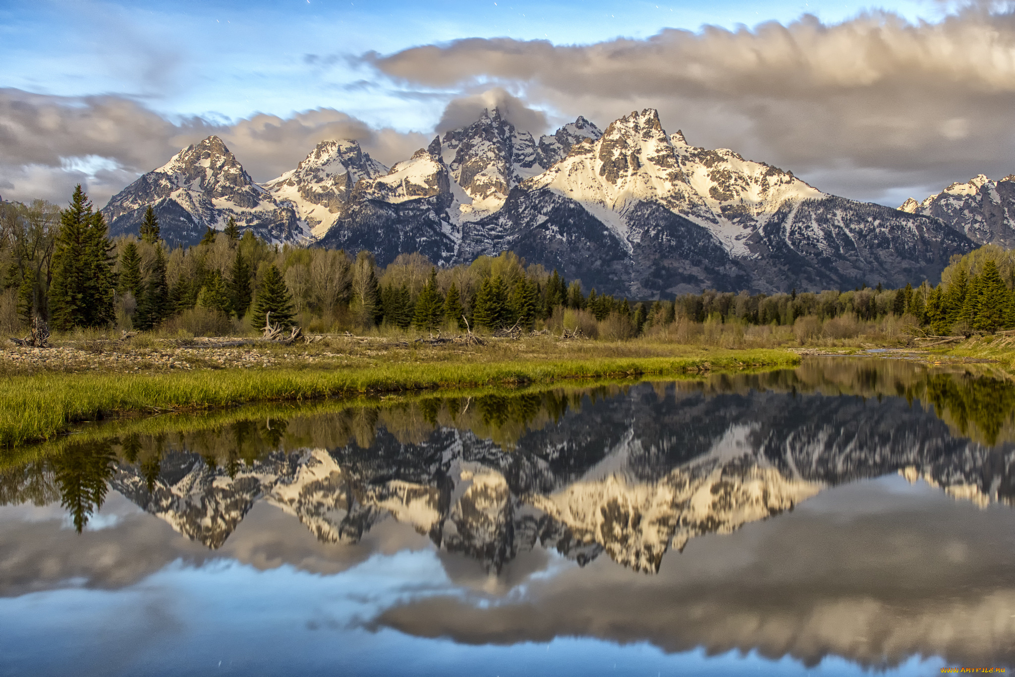 природа, реки, озера, лес, река