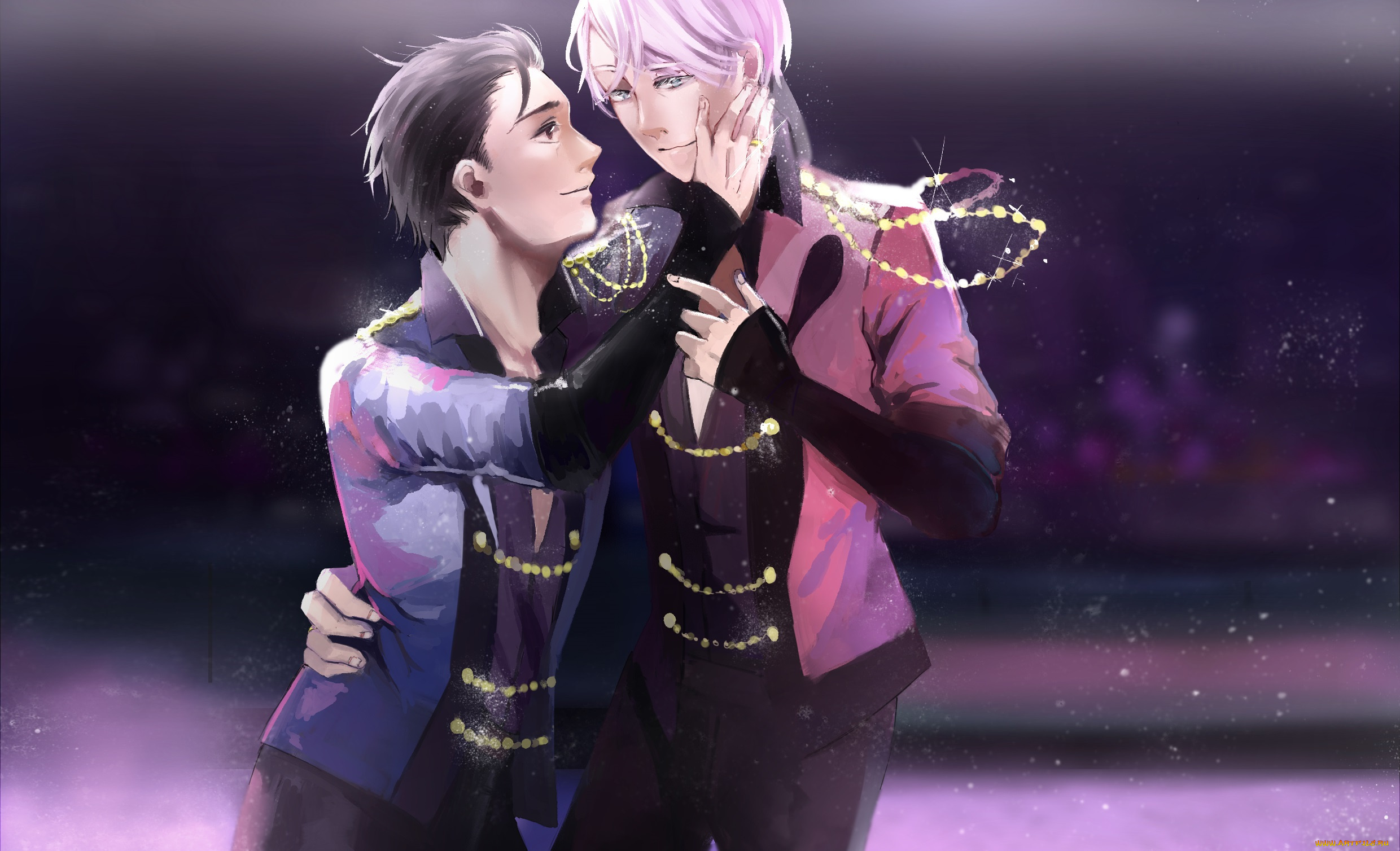 аниме, yuri, on, ice, виктор, юри