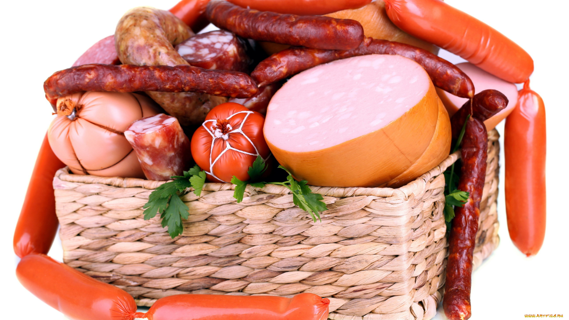 еда, колбасные, изделия, ассорти, сосиски, салями, колбаса, колбаски