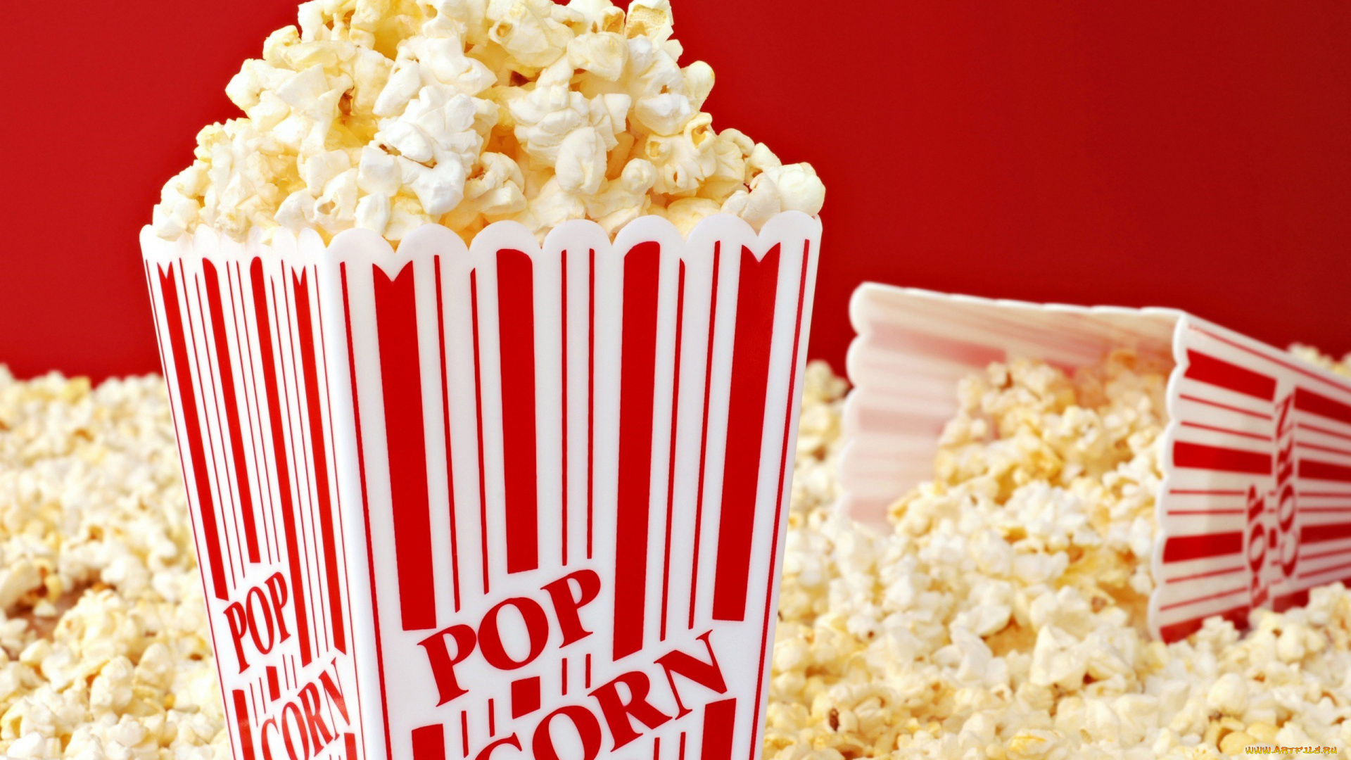 еда, кукуруза, поп-корн, воздушная