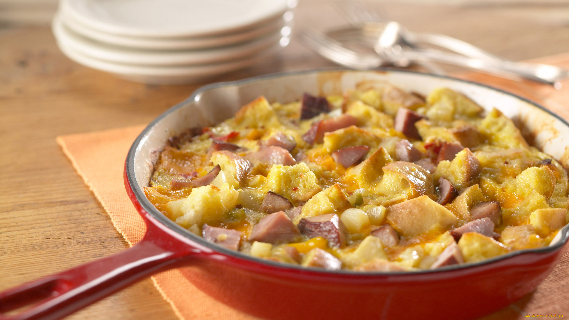 еда, вторые, блюда, запеканка