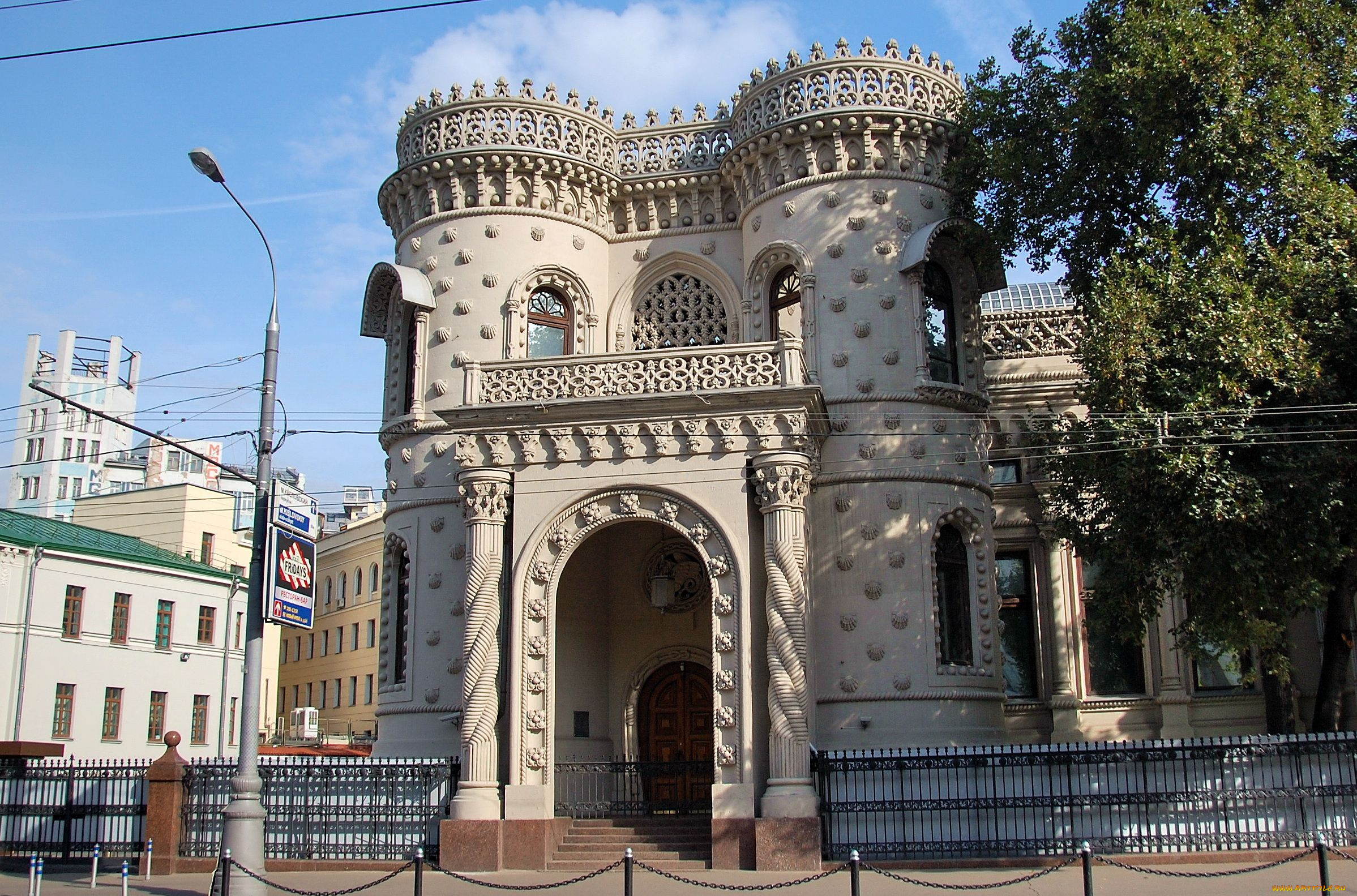 особняк, арсения, морозова, города, москва, , россия, воздвиженка, особняк, здание, москва