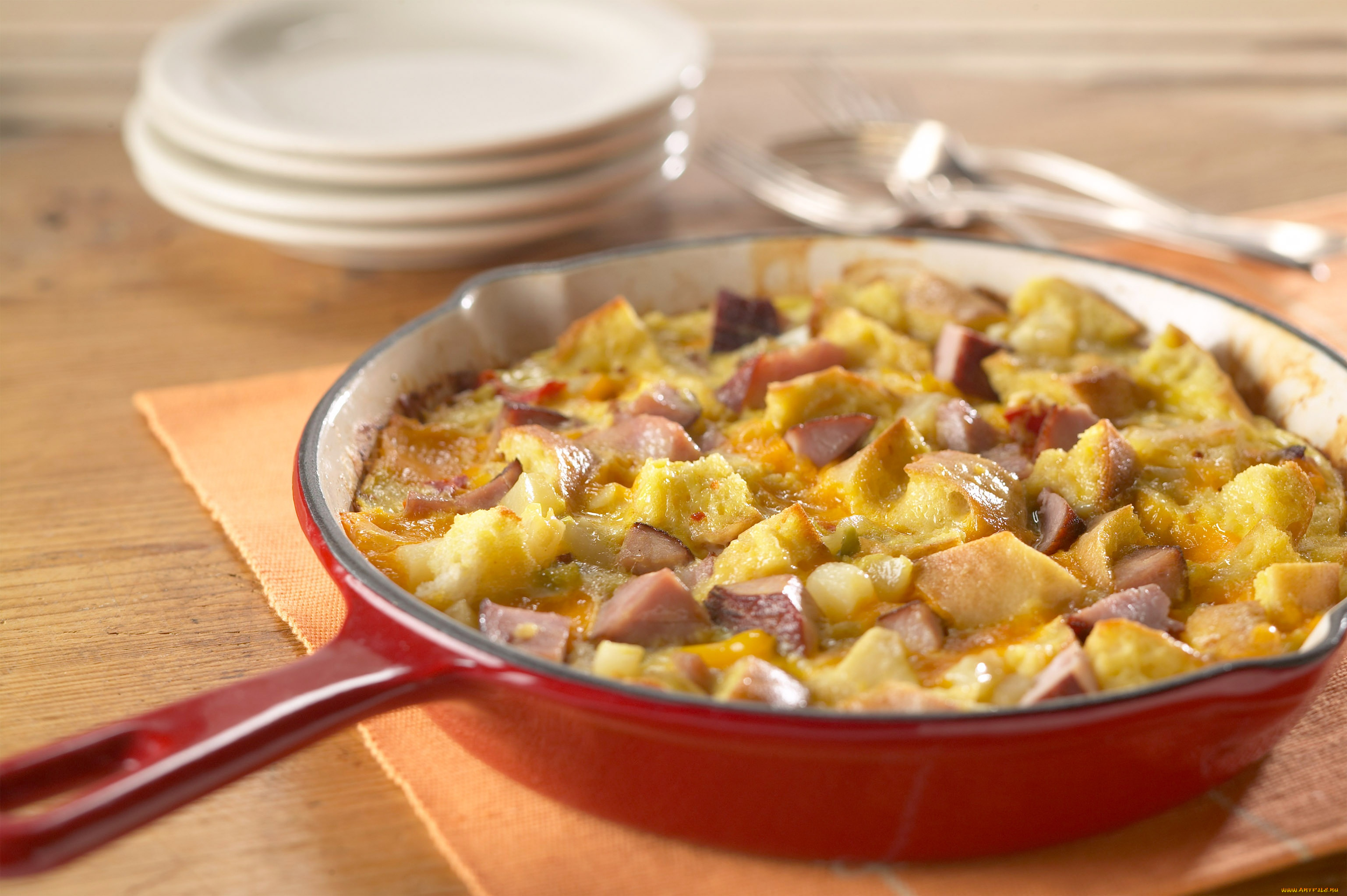 еда, вторые, блюда, запеканка