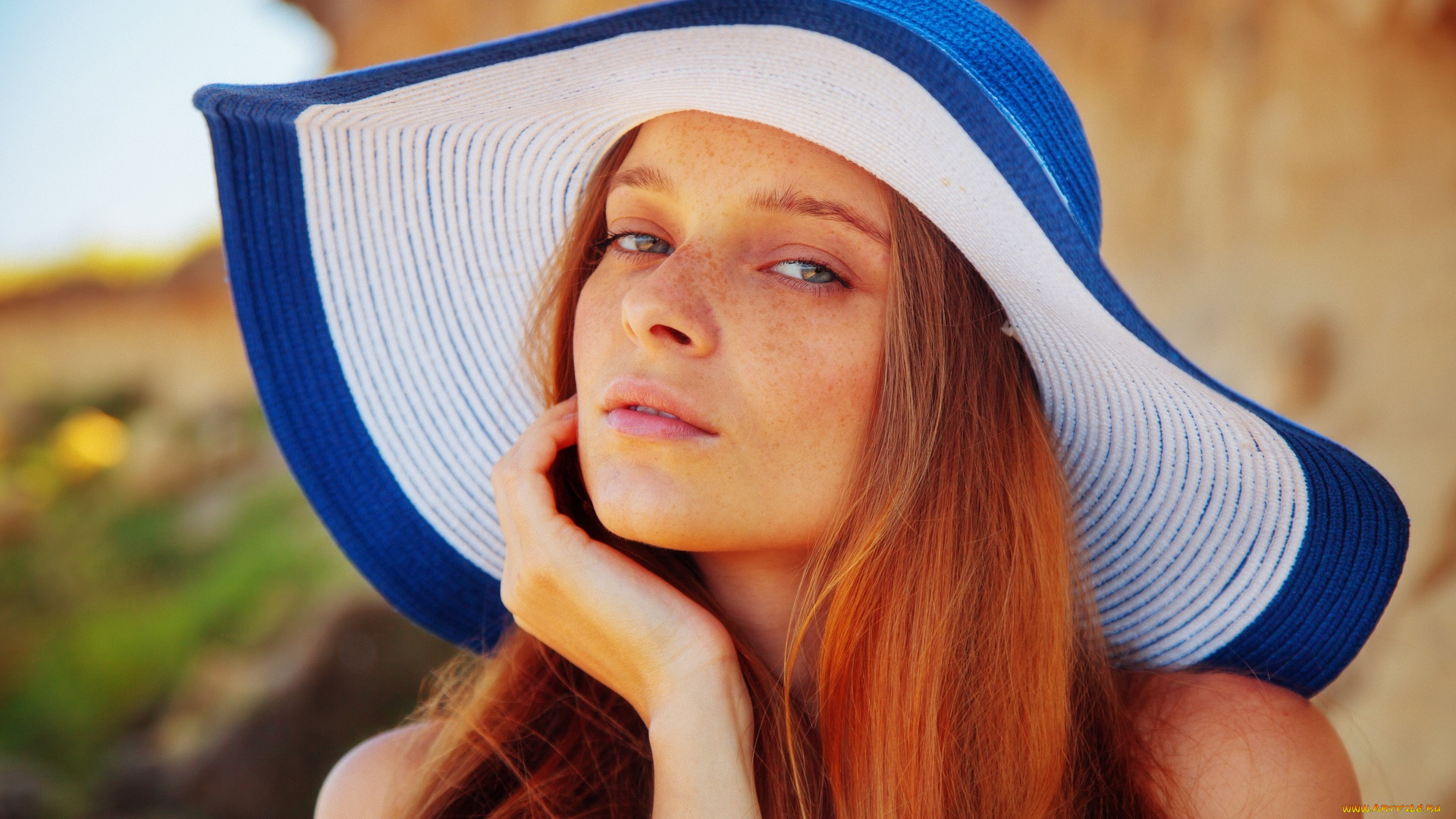 ann, glazyrina, девушки, ann, glazyrina, , indiana, a, макияж, взгляд, сексуальная, поза, флирт, стройная, ann, glazyrina, indiana, a, шляпа, лицо, портрет, девушка, модель, рыжеволосая, красотка