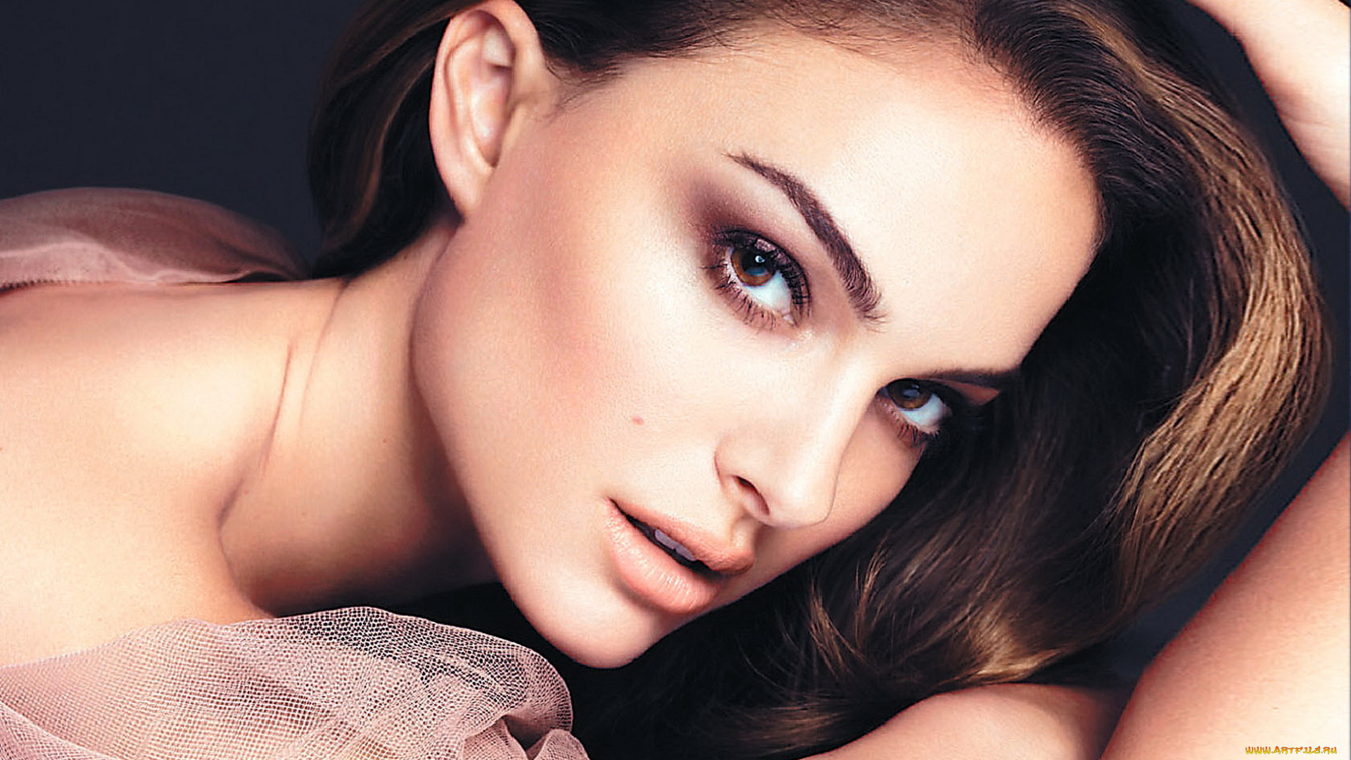 девушки, natalie, portman, актриса, шатенка, лицо