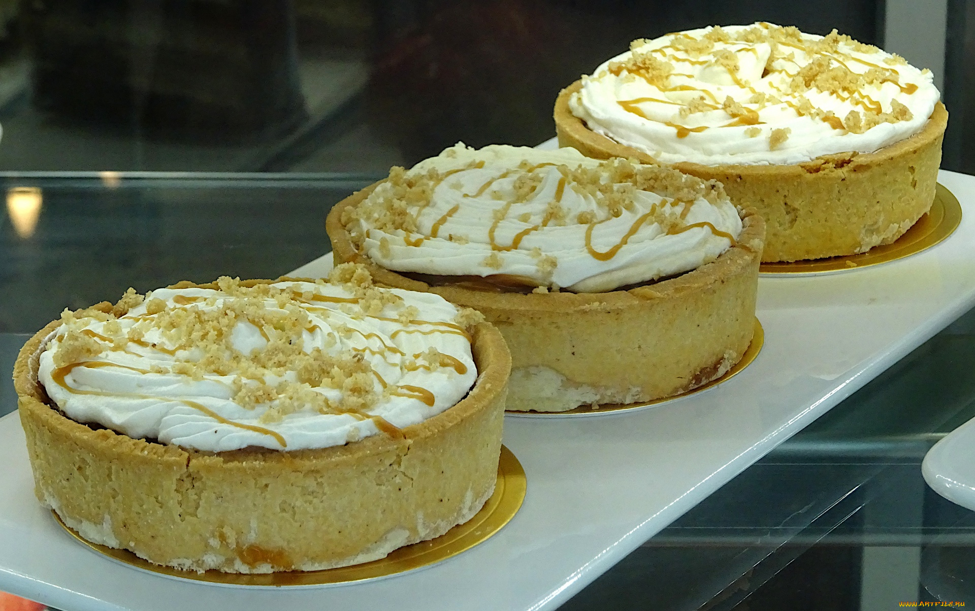 еда, пироги, крем