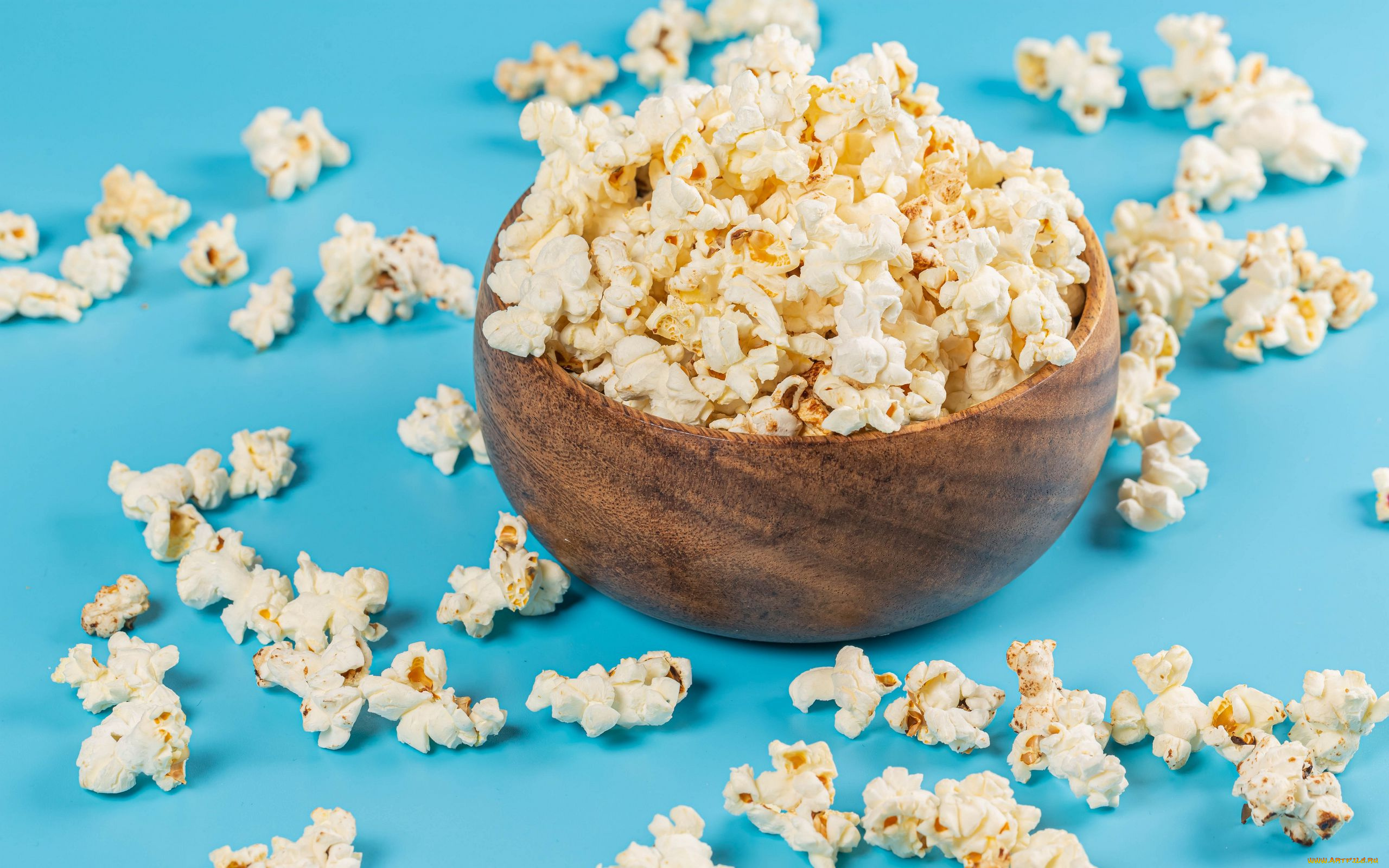 еда, кукуруза, попкорн, воздушная