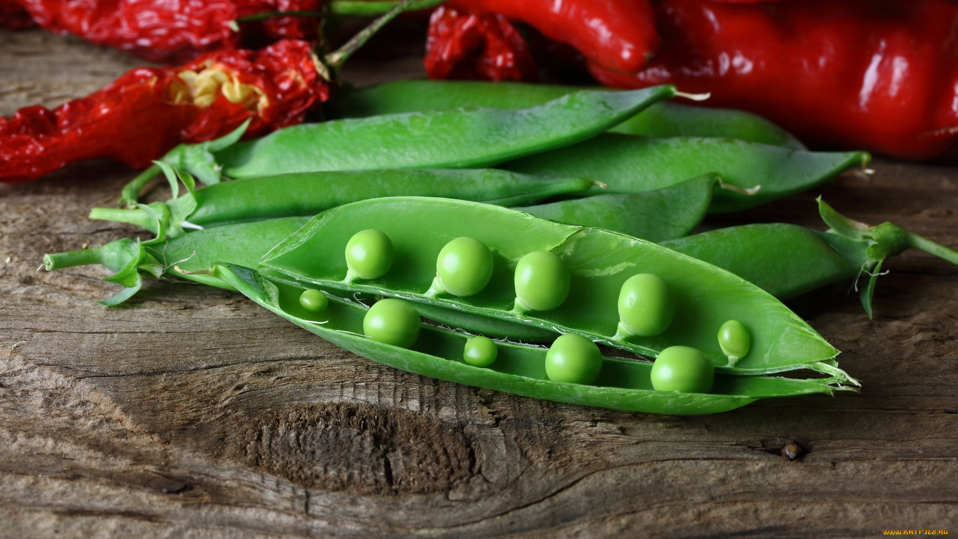 еда, бобовые, горошек, зеленый