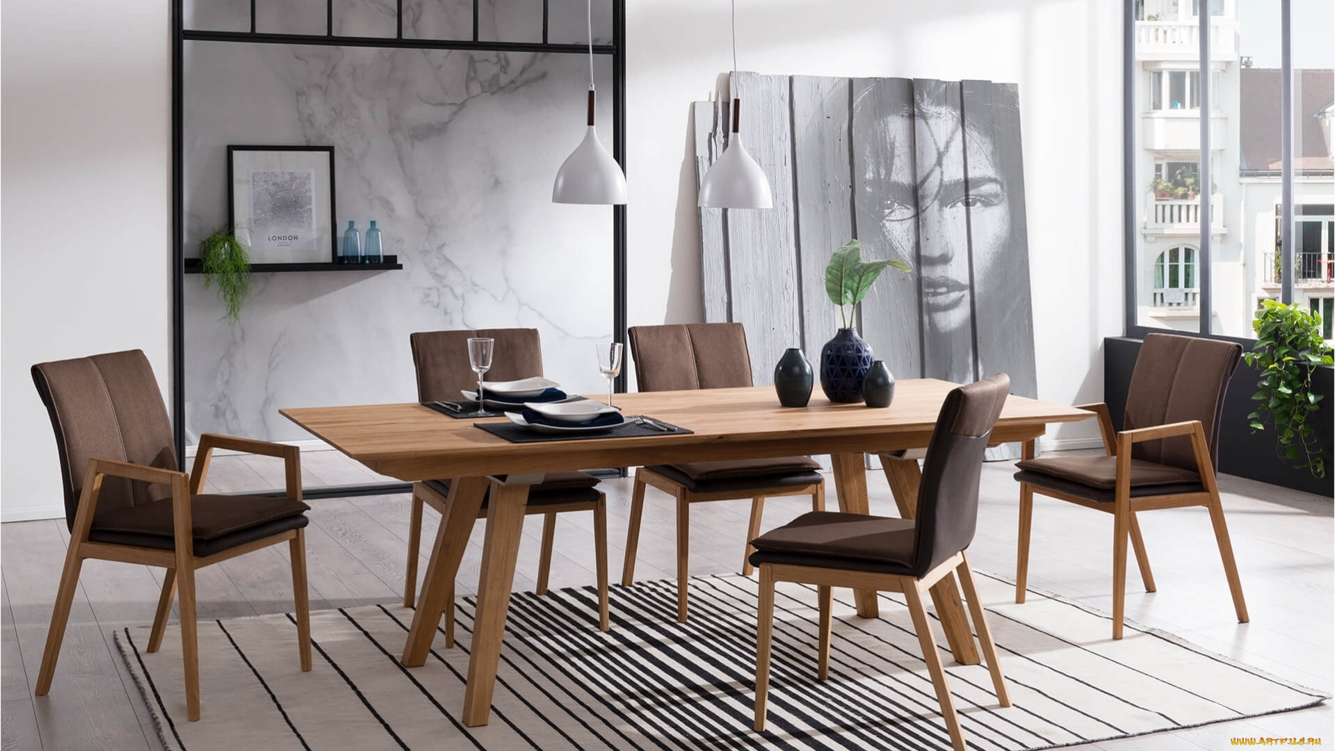 интерьер, кухня, дизайн, стиль, комната, столовая