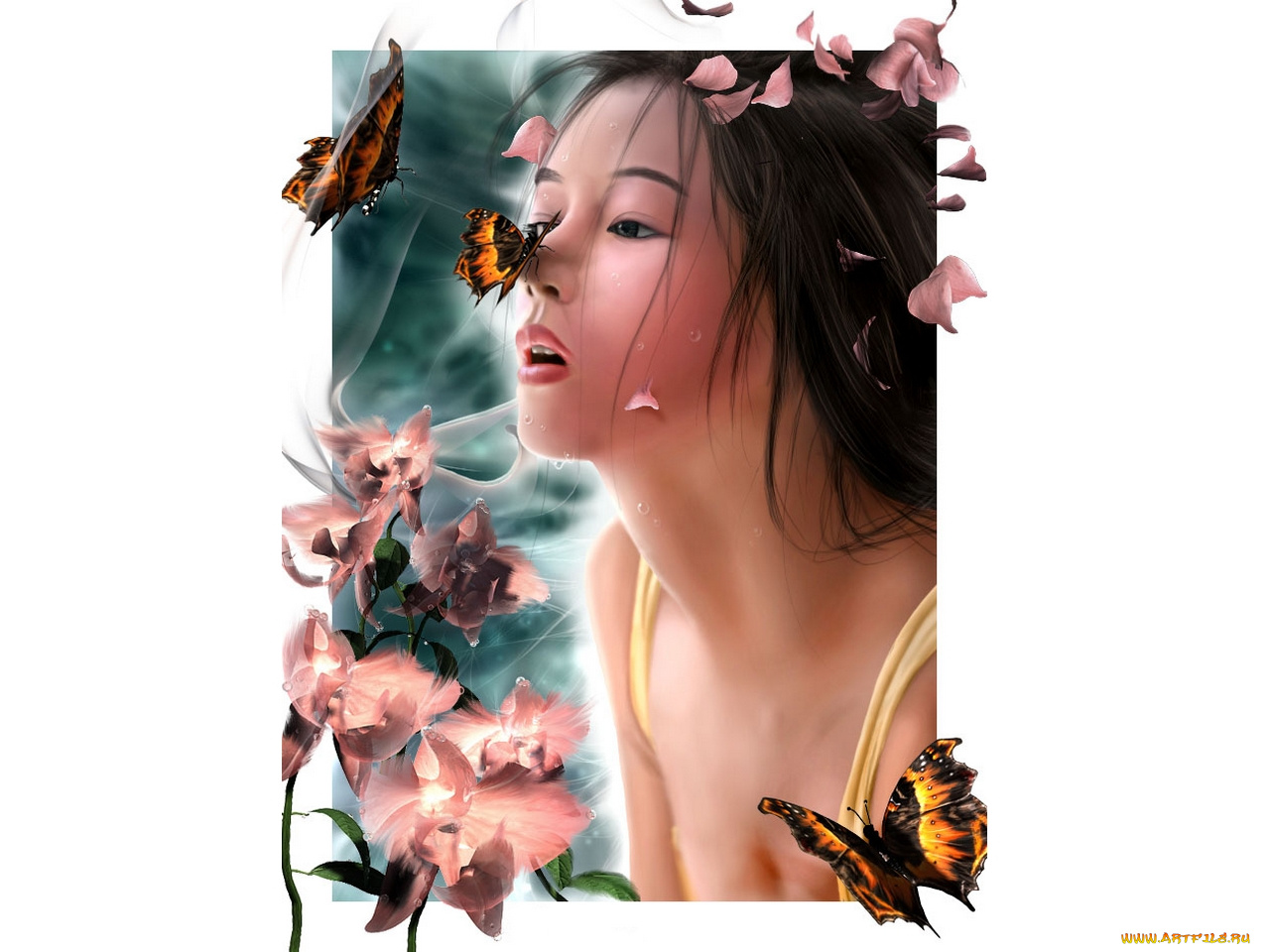 рисованные, люди