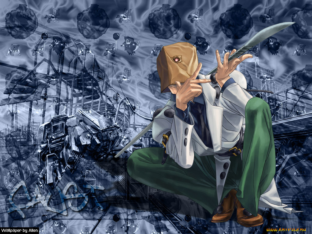 аниме, guilty, gear