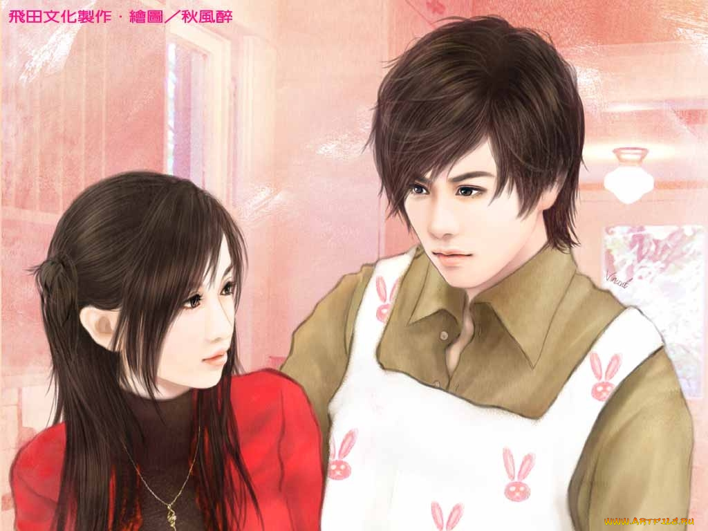 рисованные, люди