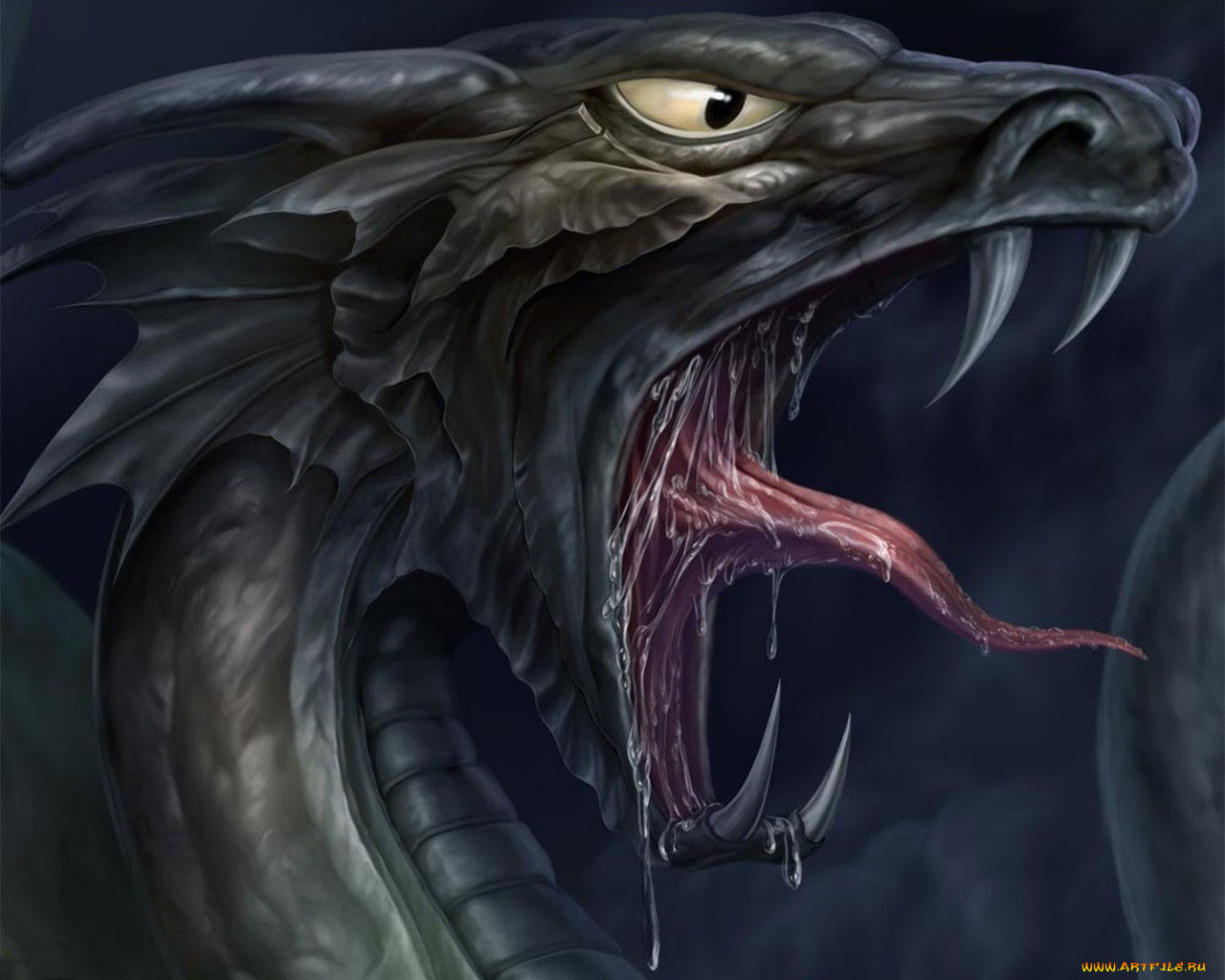 фэнтези, драконы