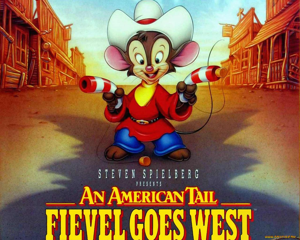 мультфильмы, an, american, tail