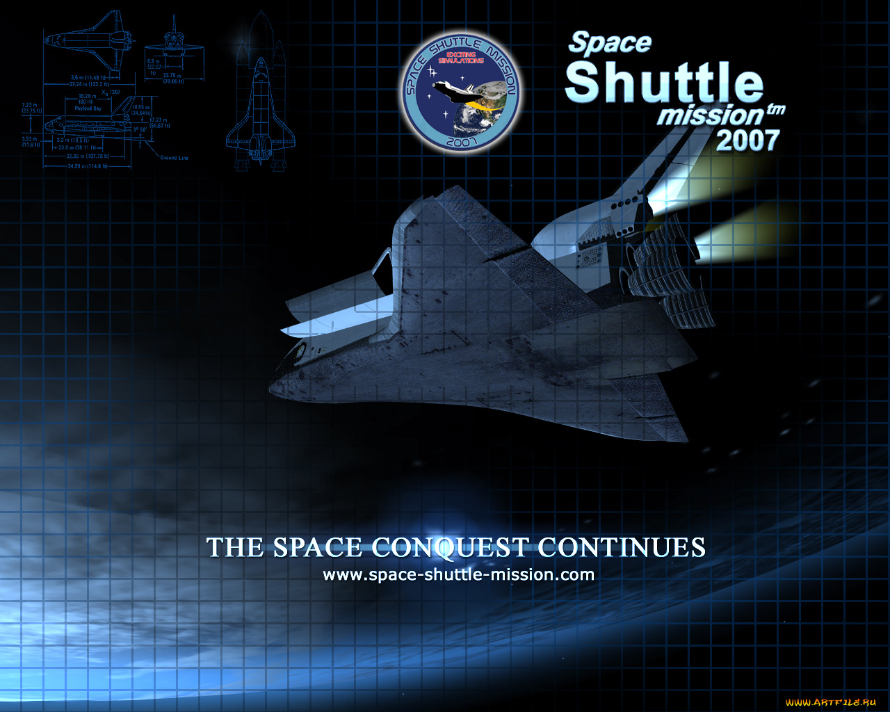 space, shuttle, mission, 2007, видео, игры