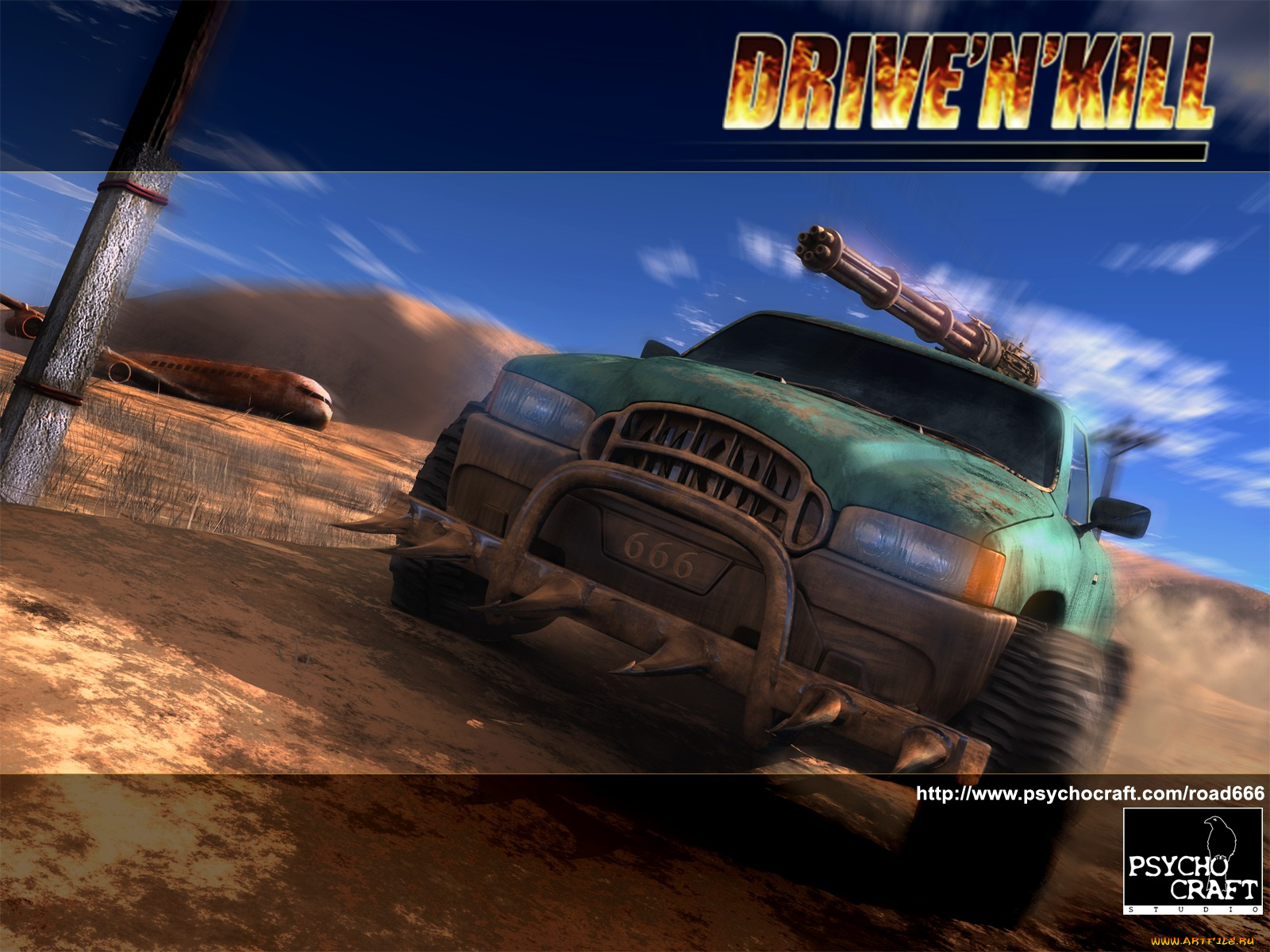 drive`n`kill, road, 666, видео, игры