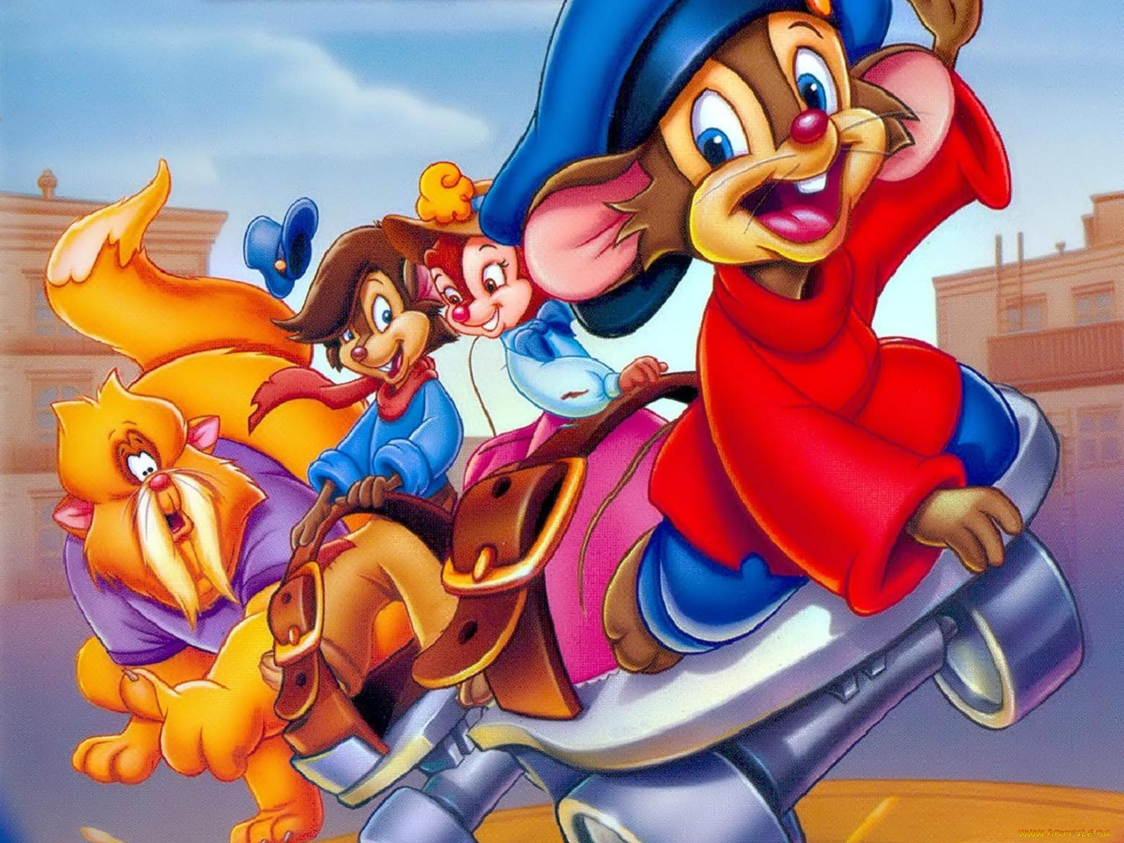 мультфильмы, an, american, tail