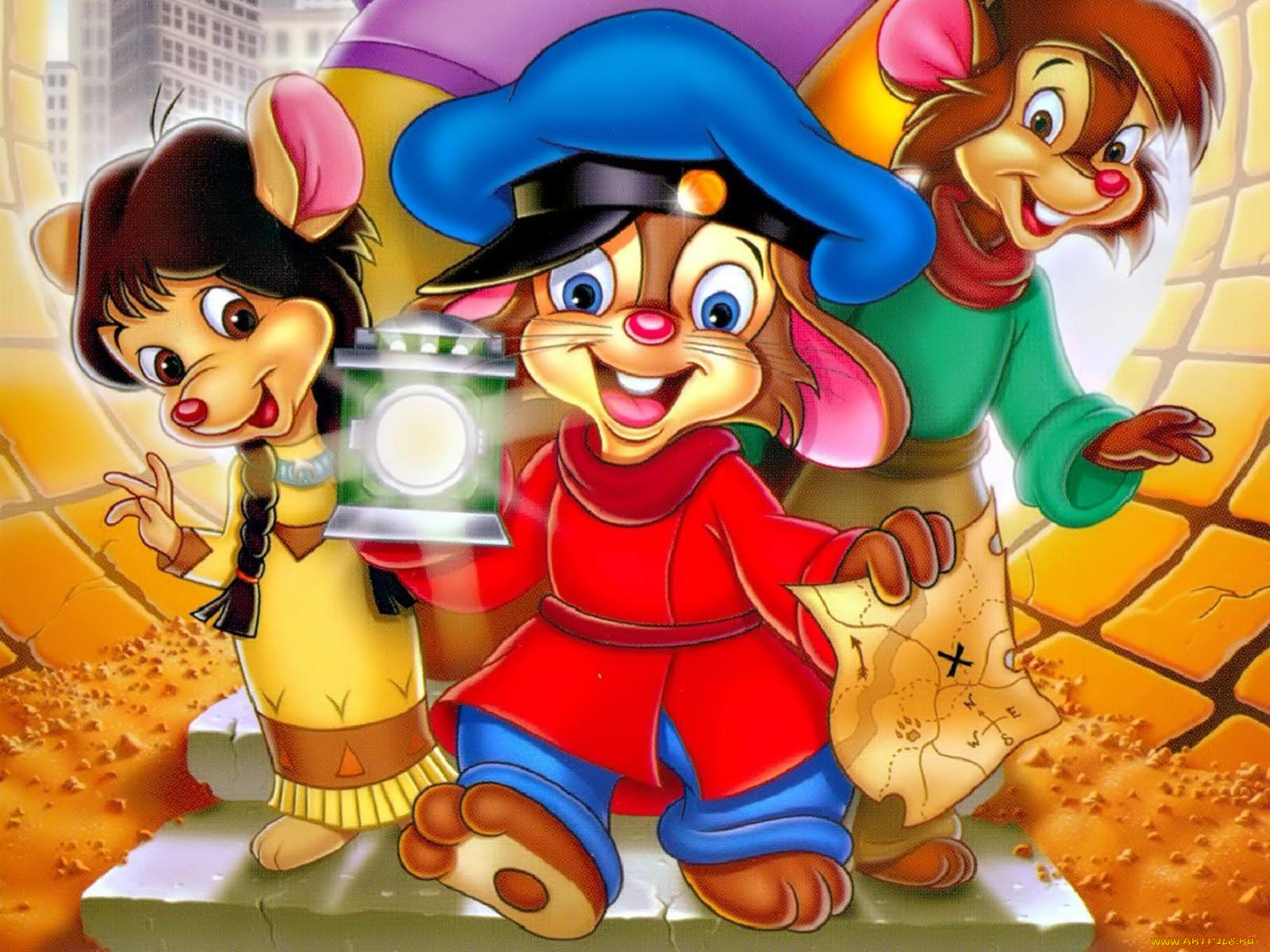 мультфильмы, an, american, tail