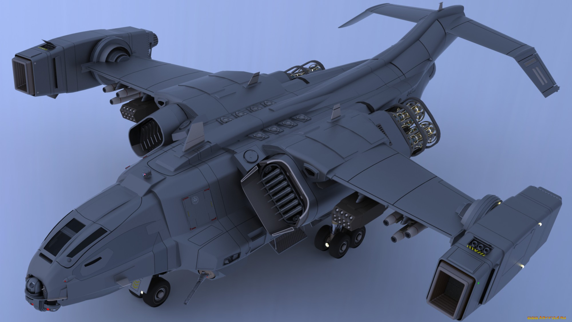 авиация, 3д, рисованые, v-graphic, самолет