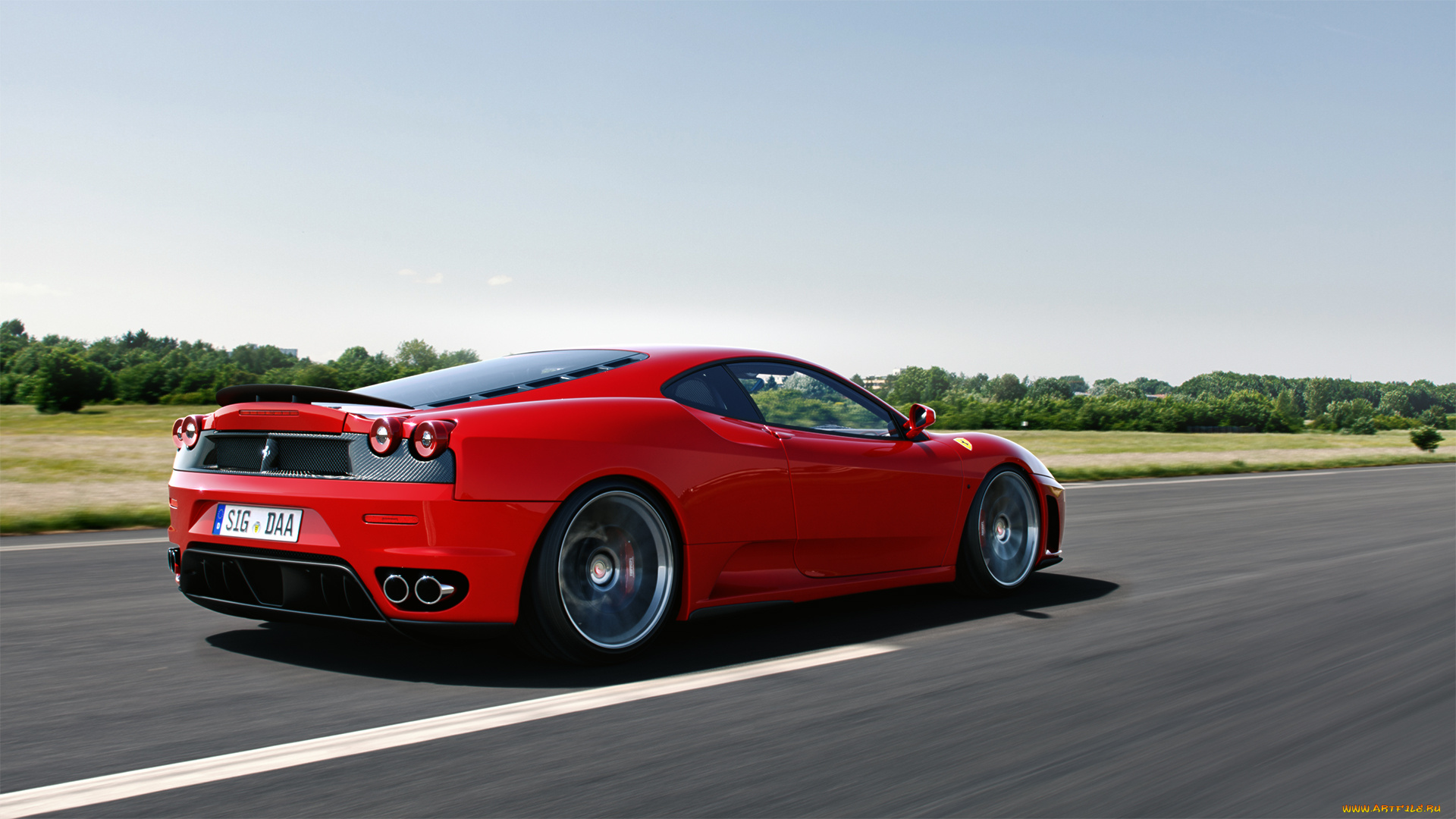автомобили, ferrari, f430, красный, hdri, free, adv1