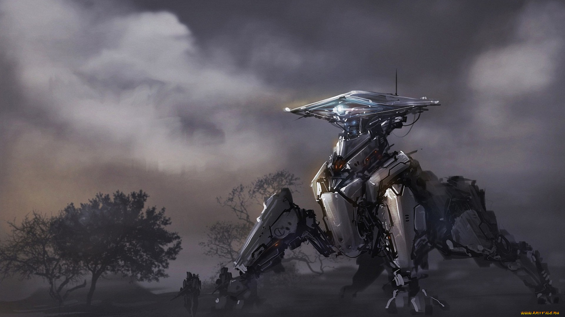 фэнтези, роботы, , киборги, , механизмы, будущее, робот, механоид, солдаты, рейд