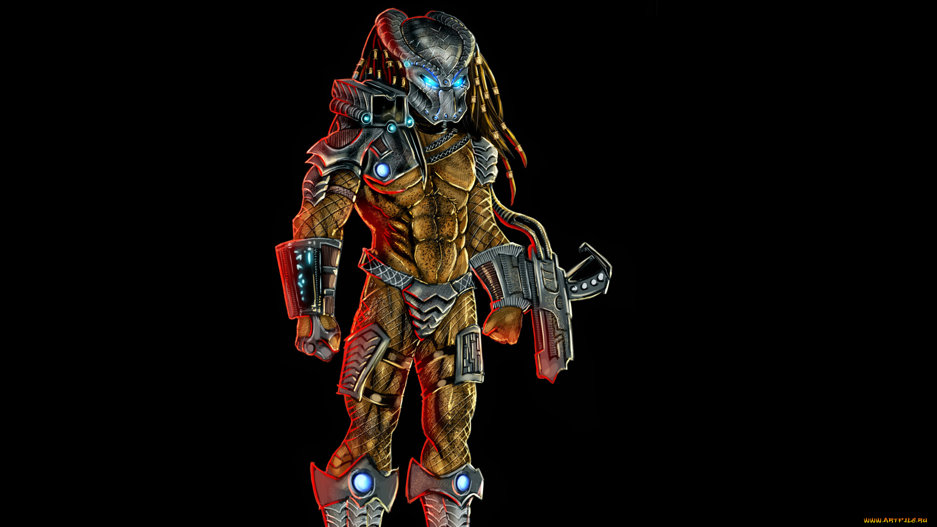 хищник, фэнтези, существа, пришелец, инопланетянин, alien, predator