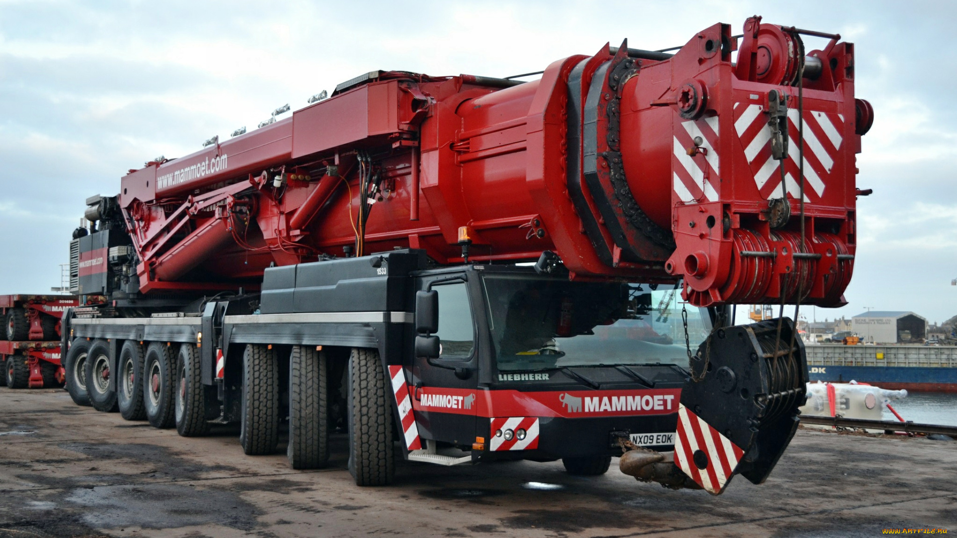 mammoet, liebherr, ltm1500, техника, краны, тяжелый, самоходный, кран, автошасси