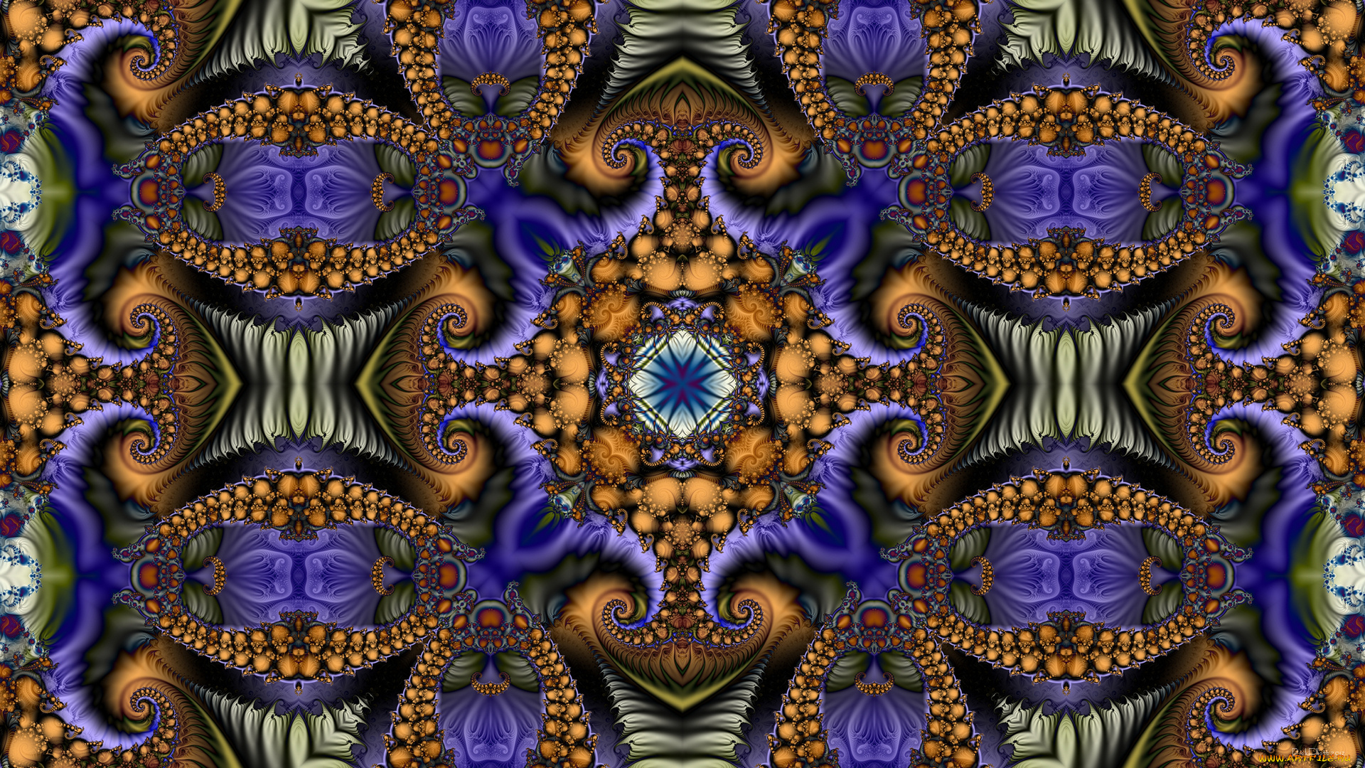 3д, графика, фракталы, , fractal, фон, узор, цвета