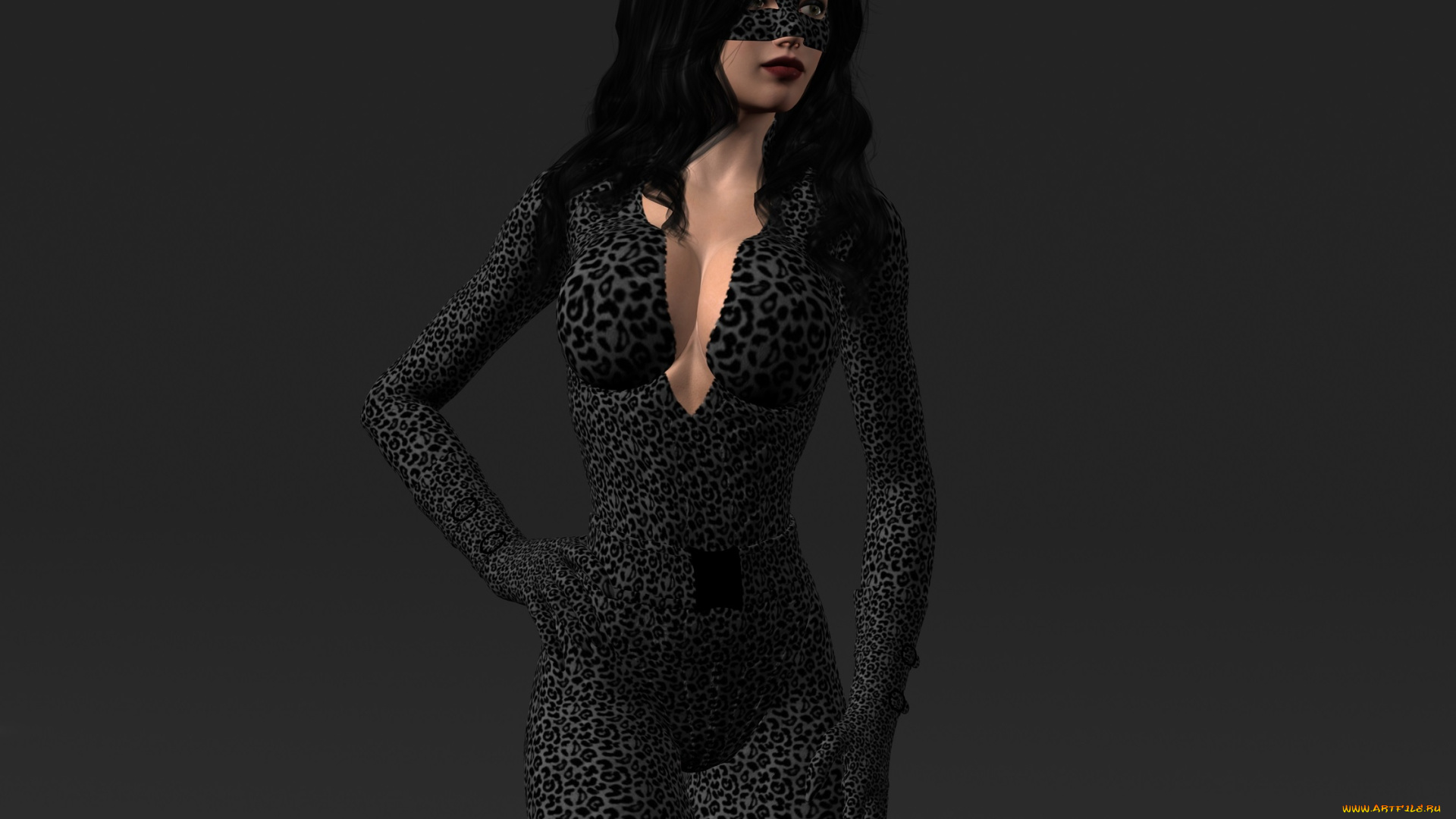 3д, графика, люди, , people, фон, взгляд, девушка, маска