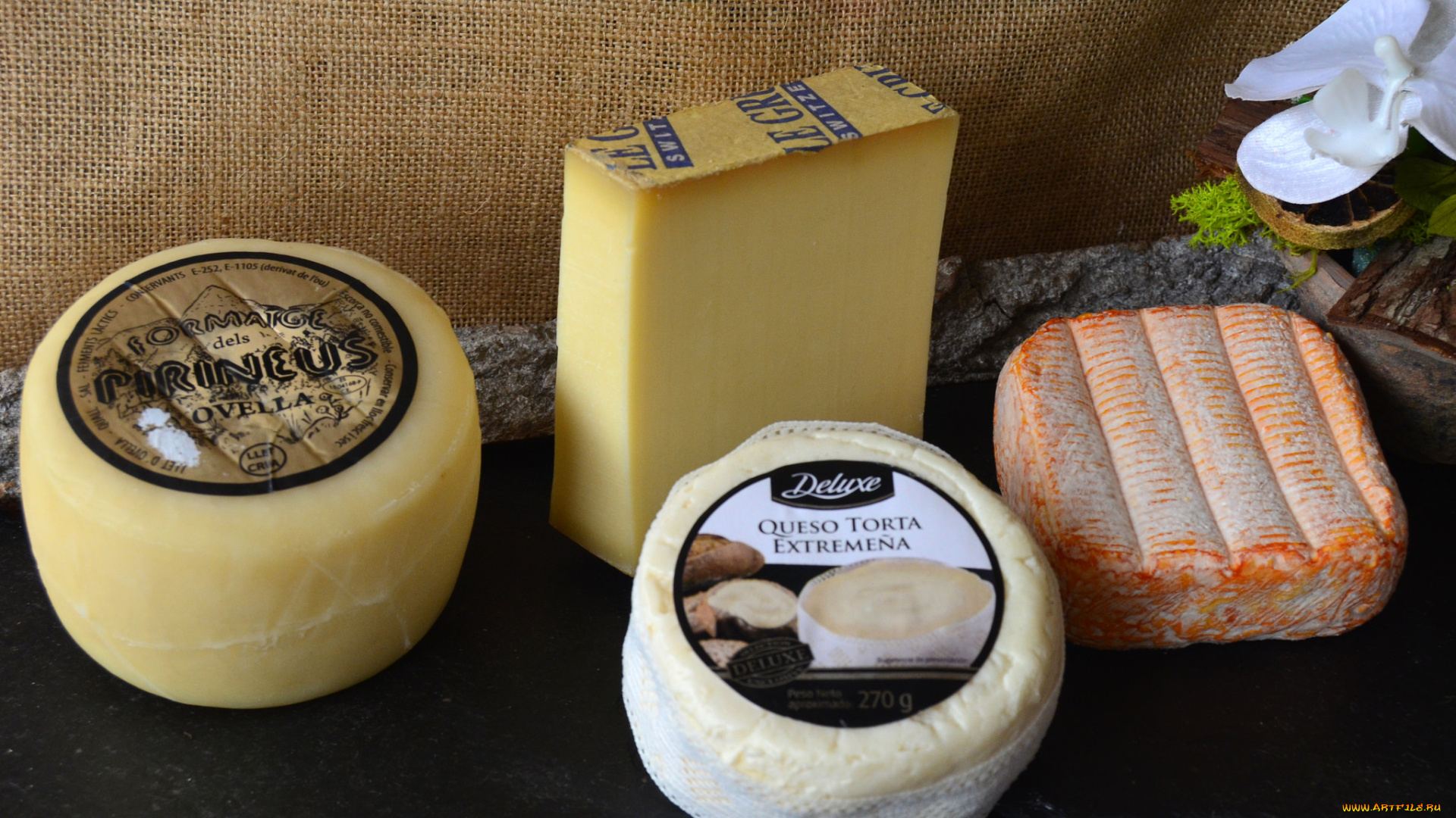 tabla, de, quesos, еда, сырные, изделия, сыр