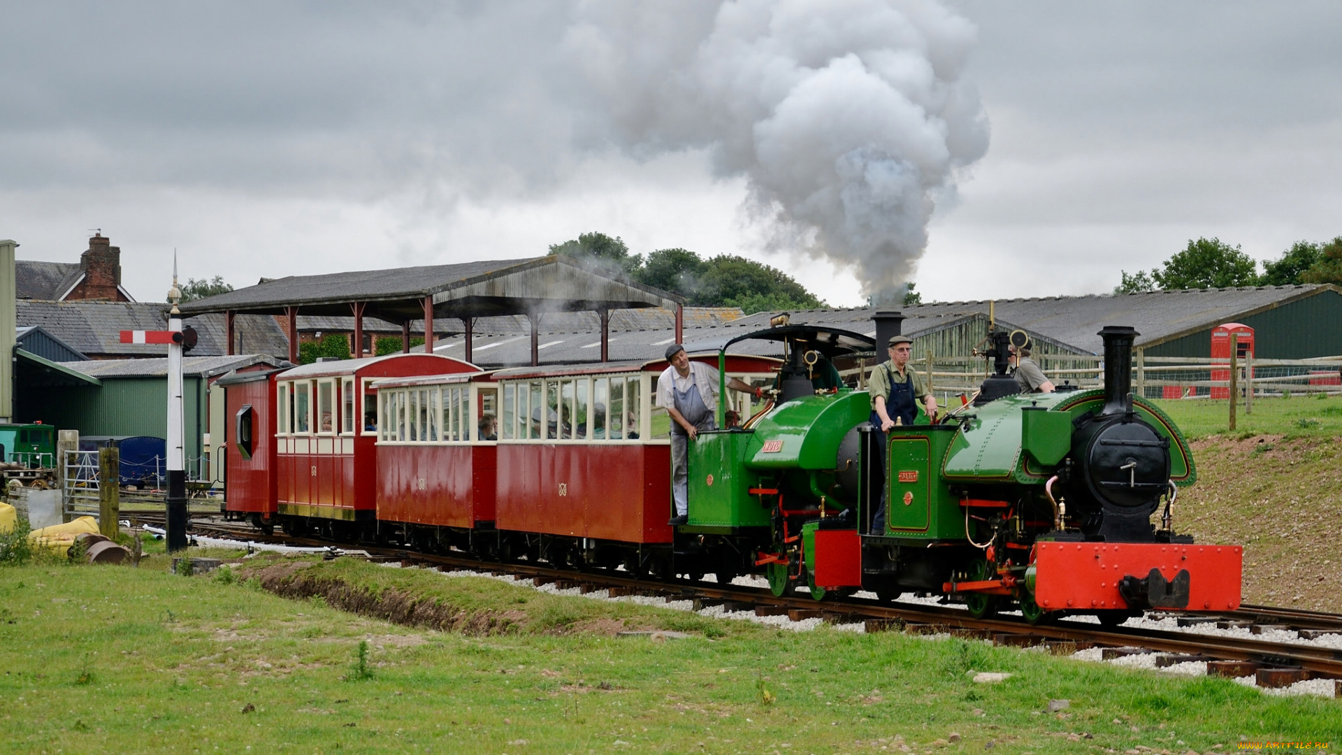техника, паровозы, дорога, паровоз, железная