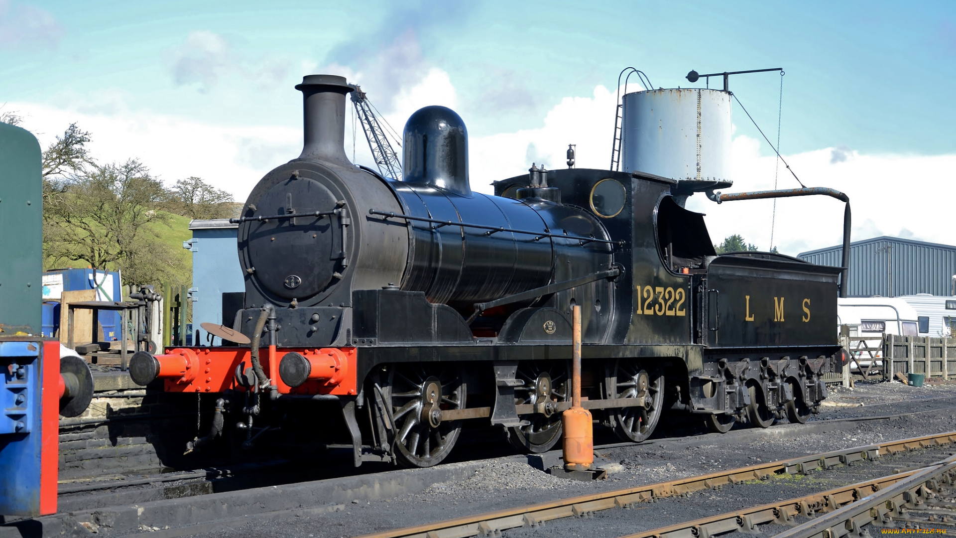 техника, паровозы, паровоз, дорога, железная