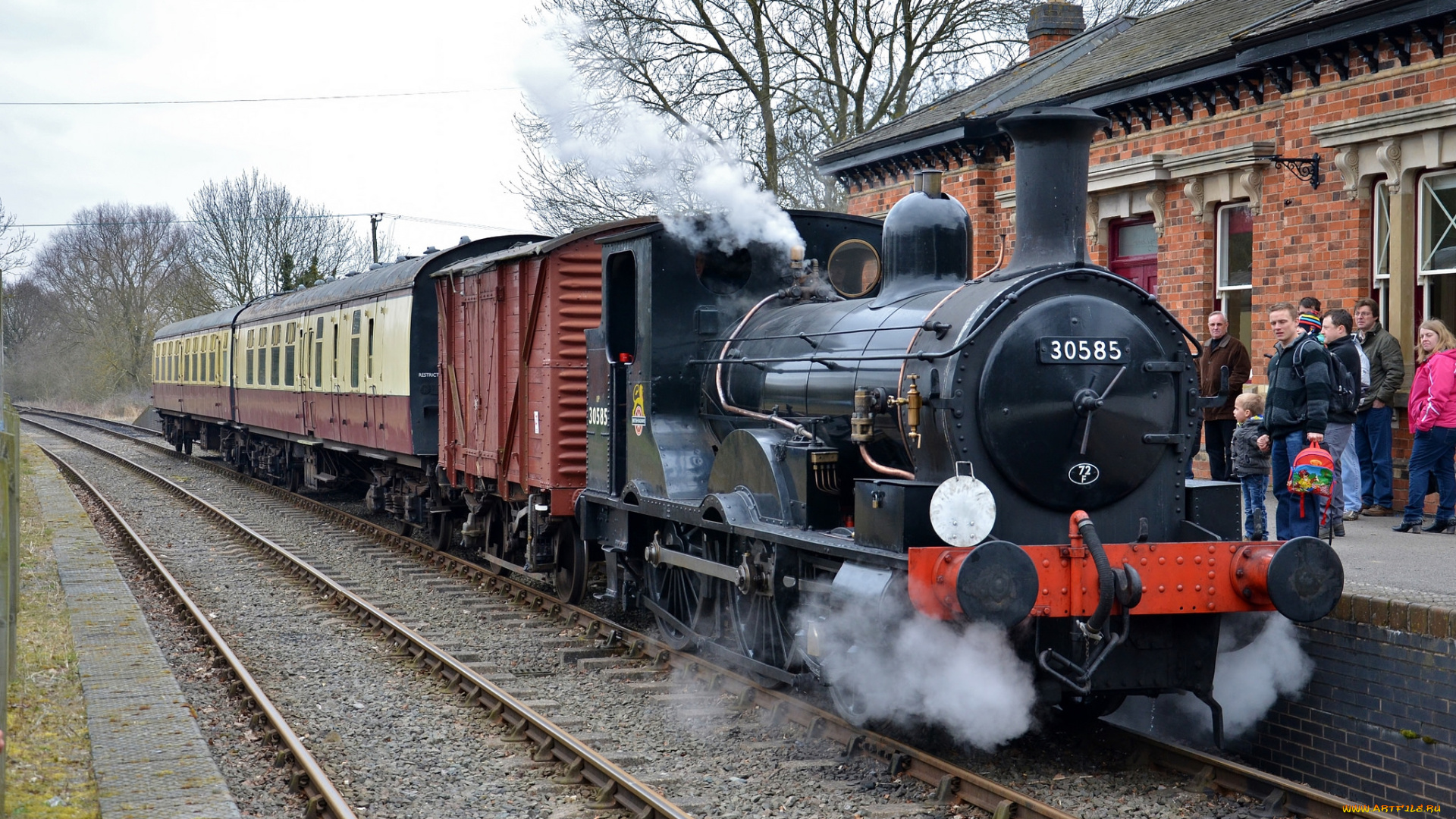 техника, паровозы, паровоз, дорога, железная