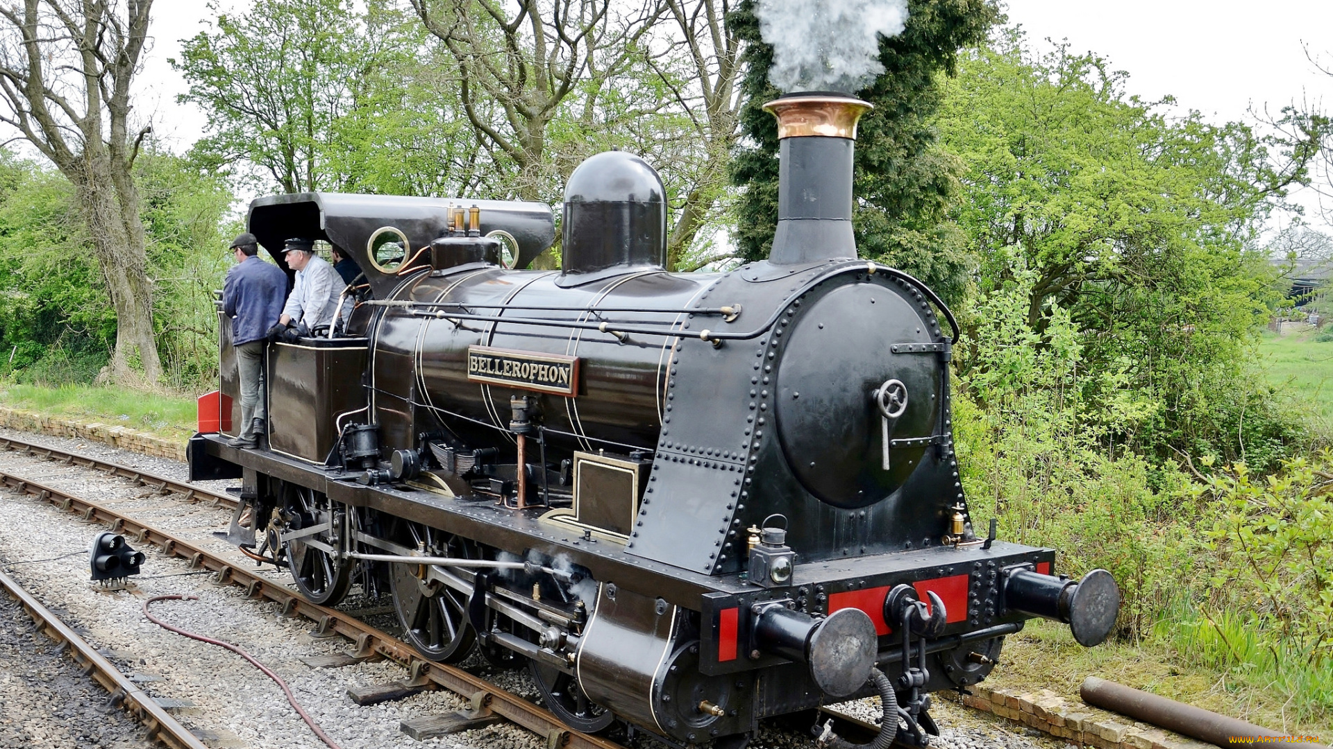 техника, паровозы, паровоз, дорога, железная