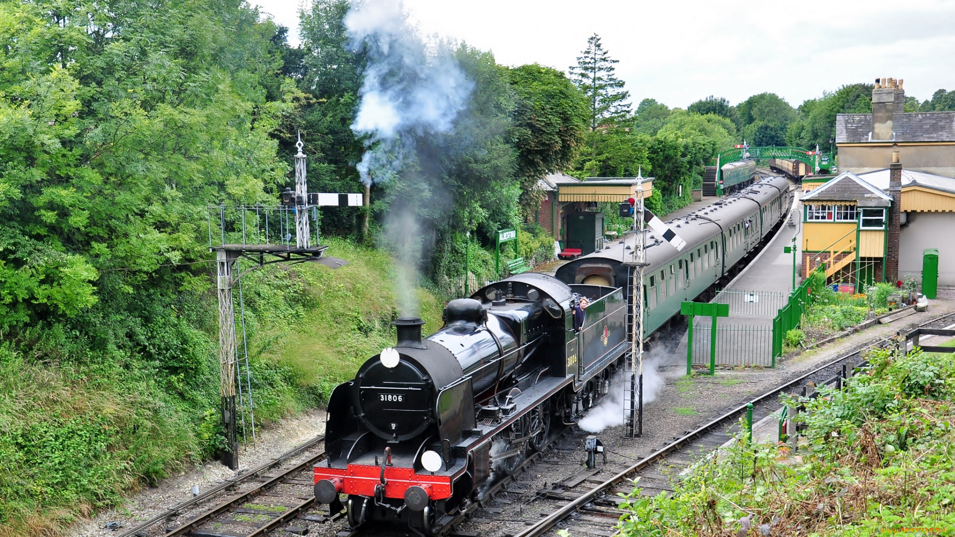 техника, паровозы, паровоз, железная, дорога