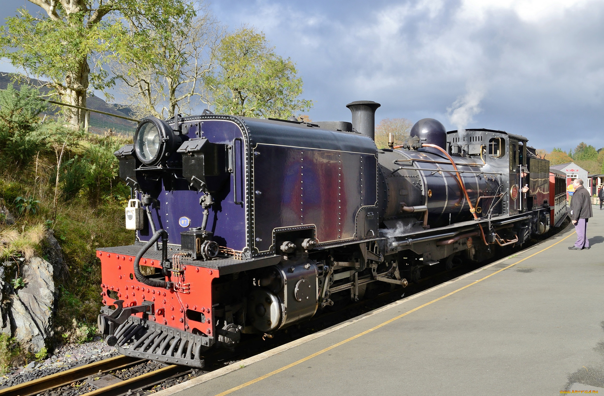 техника, паровозы, паровоз, дорога, железная