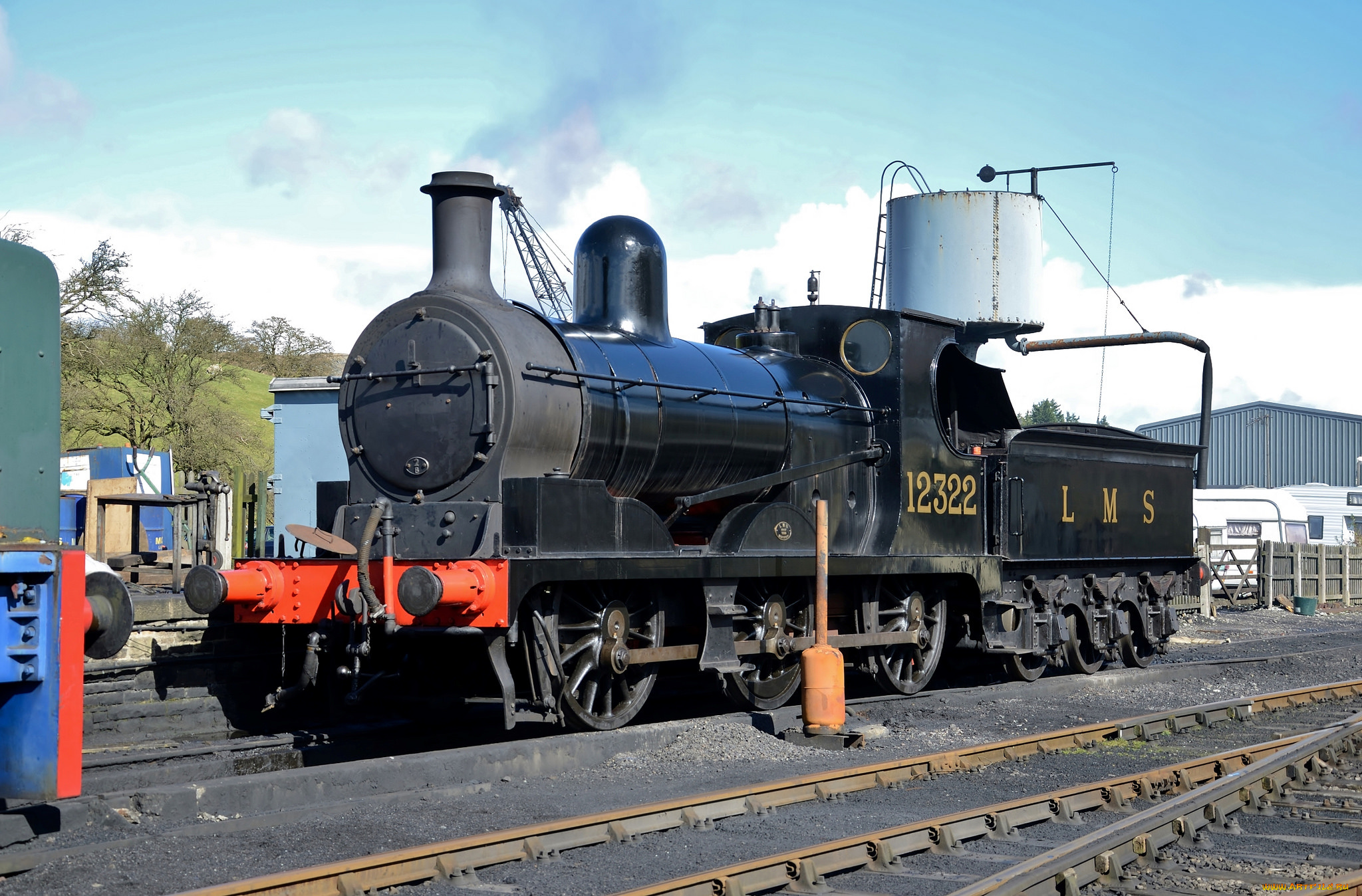 техника, паровозы, паровоз, дорога, железная