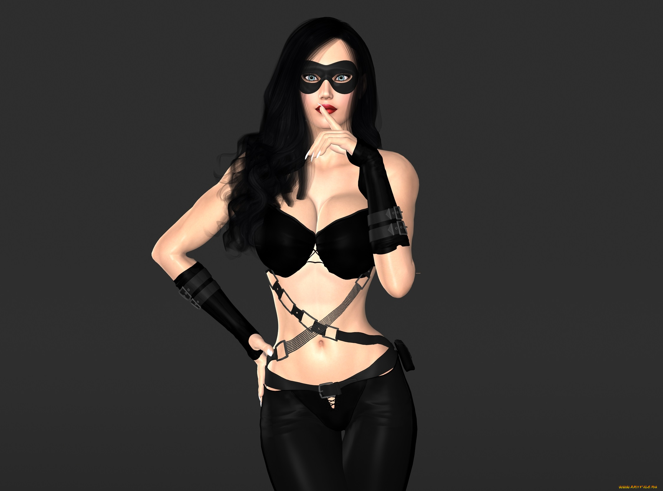 3д, графика, люди, , people, фон, маска, девушка, взгляд