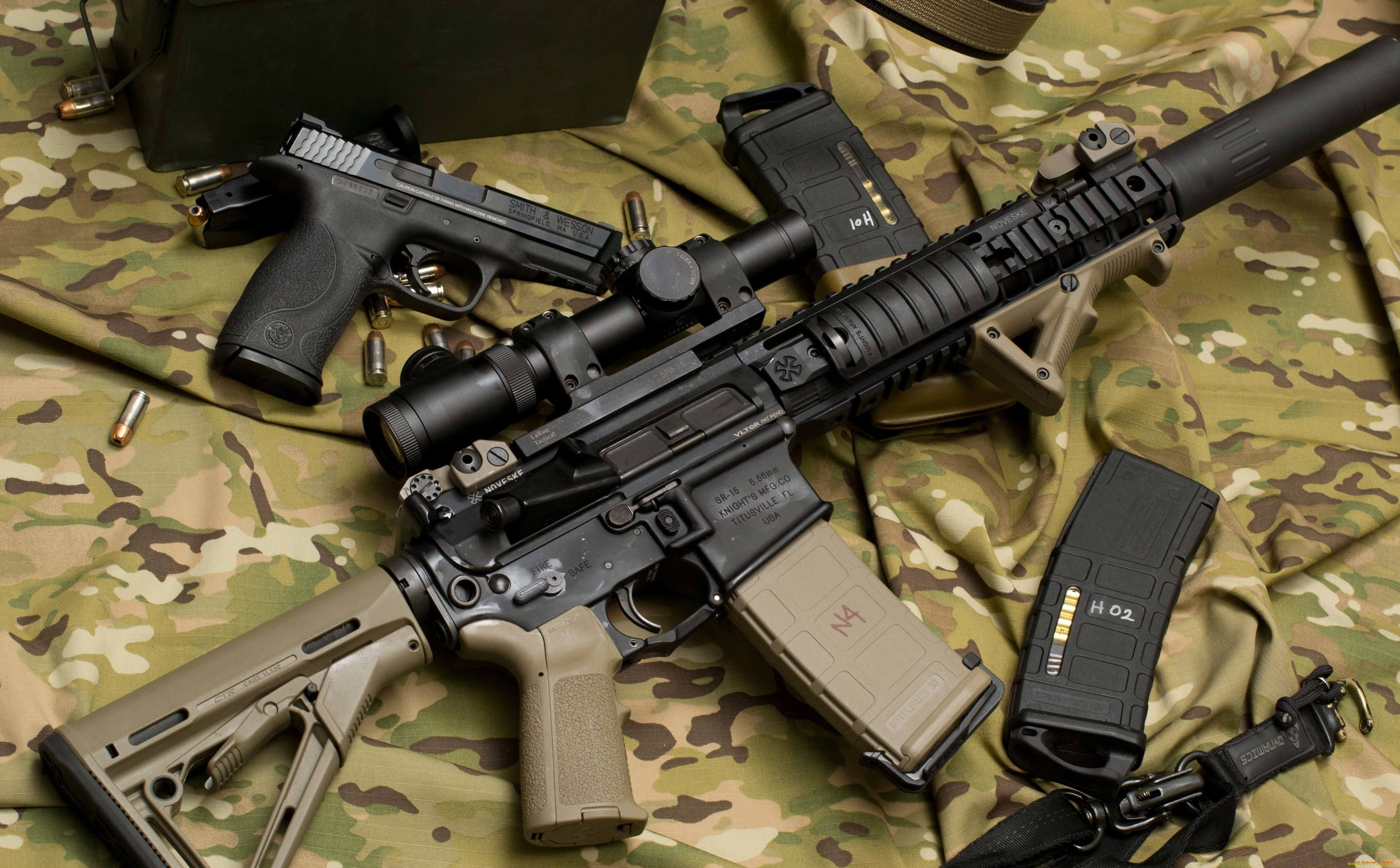 автомат, кольт, м4, и, пистолет, смит, и, вессон, оружие, автоматы, пистолет, смит, и, вессон, кольт, м4, автомат