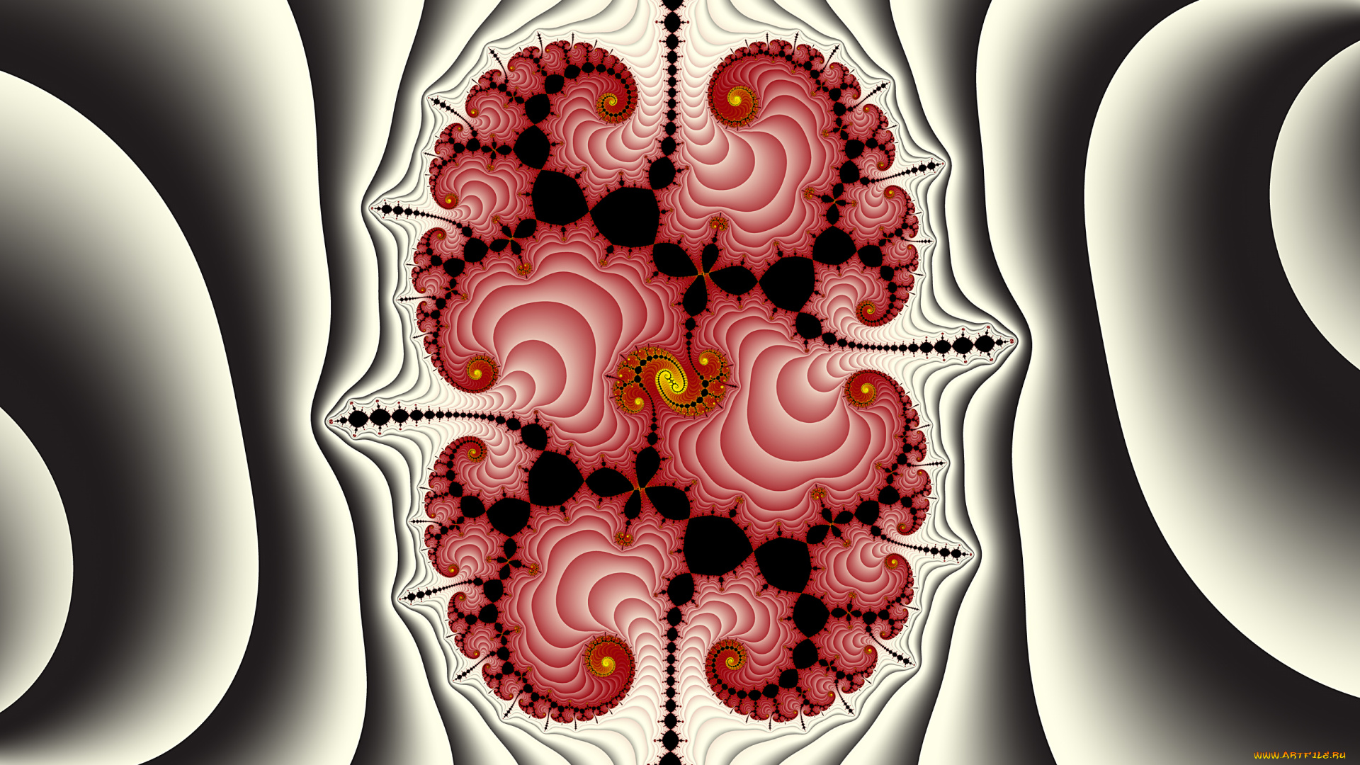 3д, графика, фракталы, , fractal, цвета, фон, узор