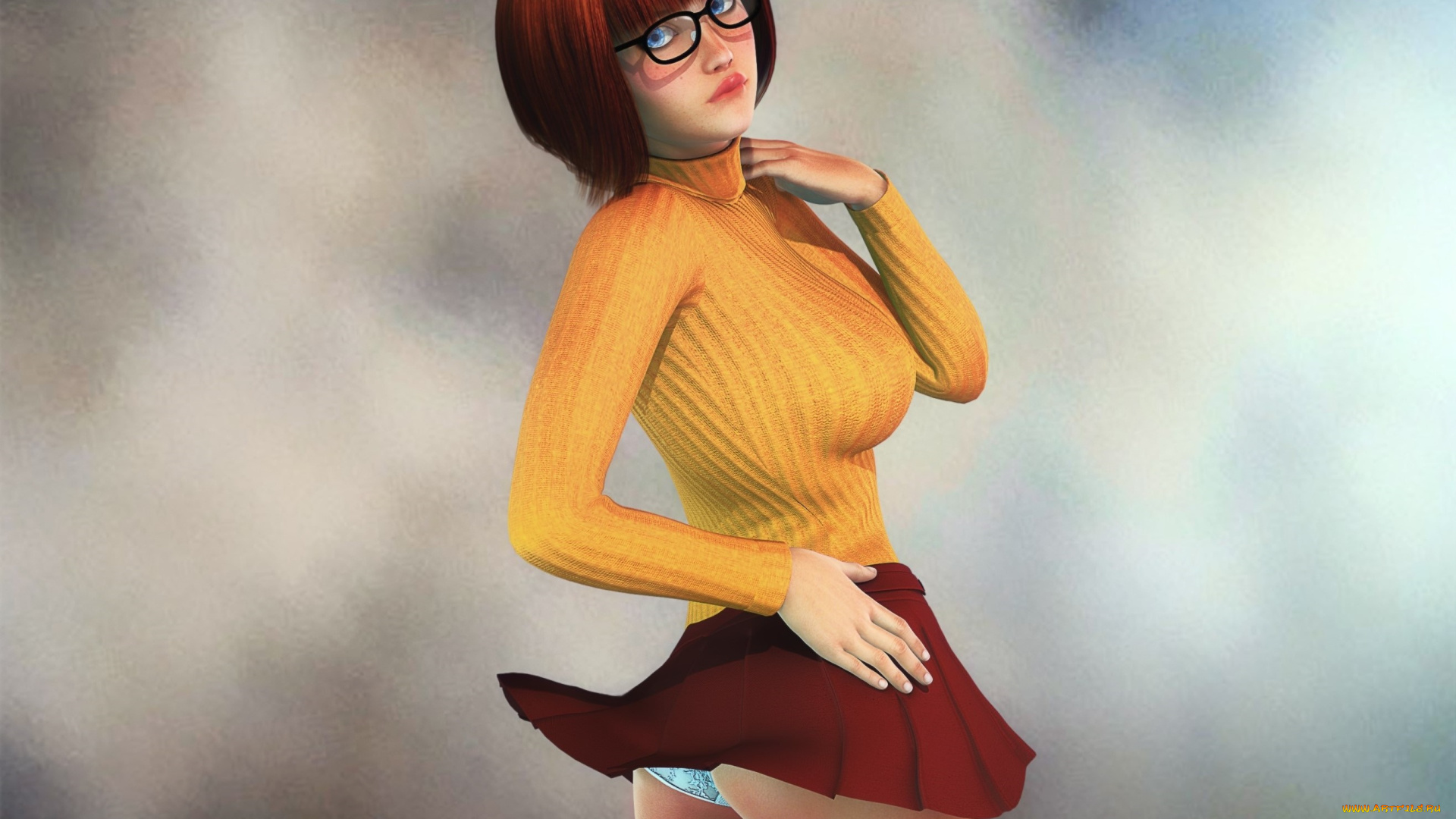 3д, графика, люди, , people, девушка, фон, взгляд