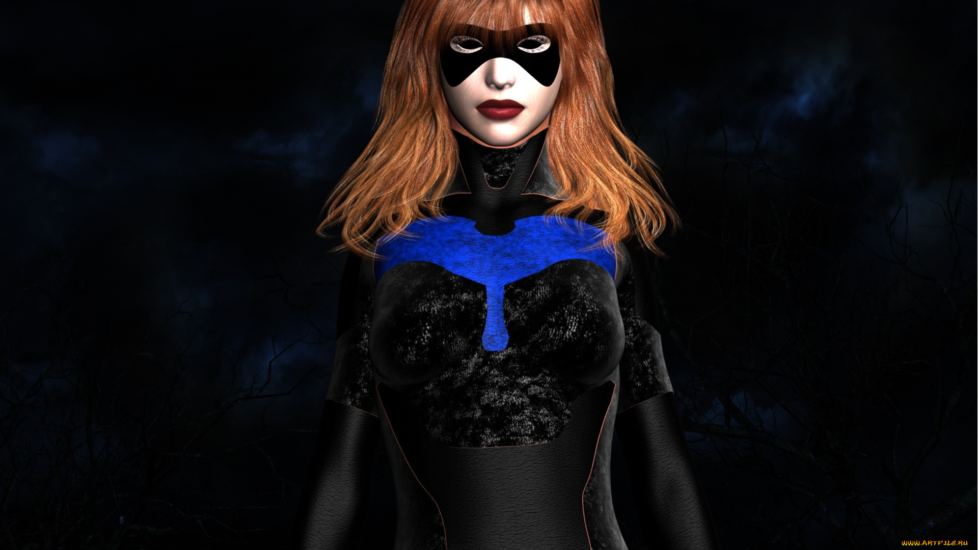 3д, графика, люди, , people, взгляд, девушка, маска, фон