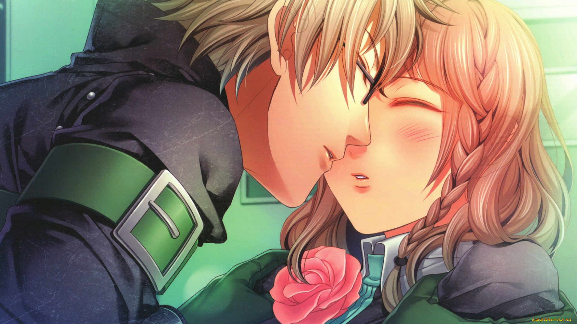 аниме, amnesia, парень, девушка, амнезия, романтика