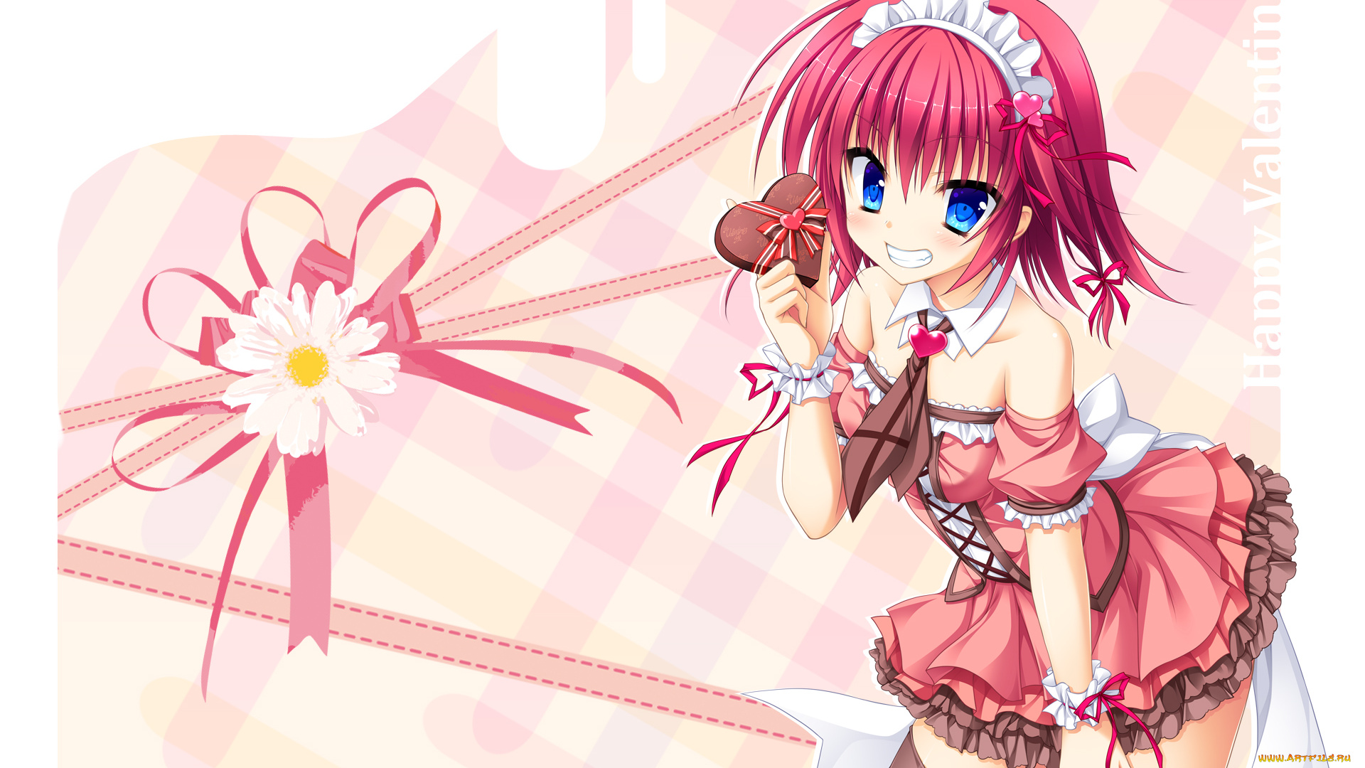 аниме, день, святого, валентина, hanasaki, work, spring, soramori, wakaba, toranosuke