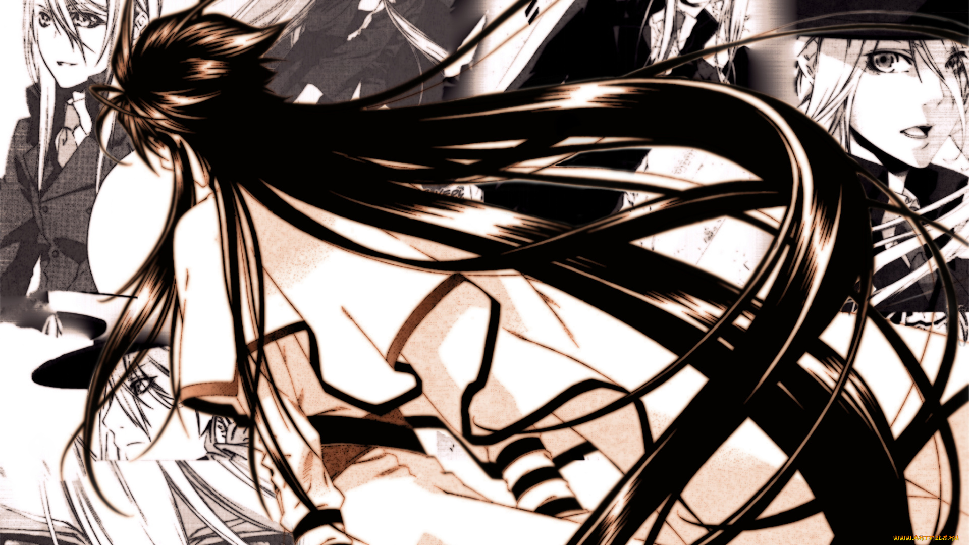 аниме, monochrome, factor, акира