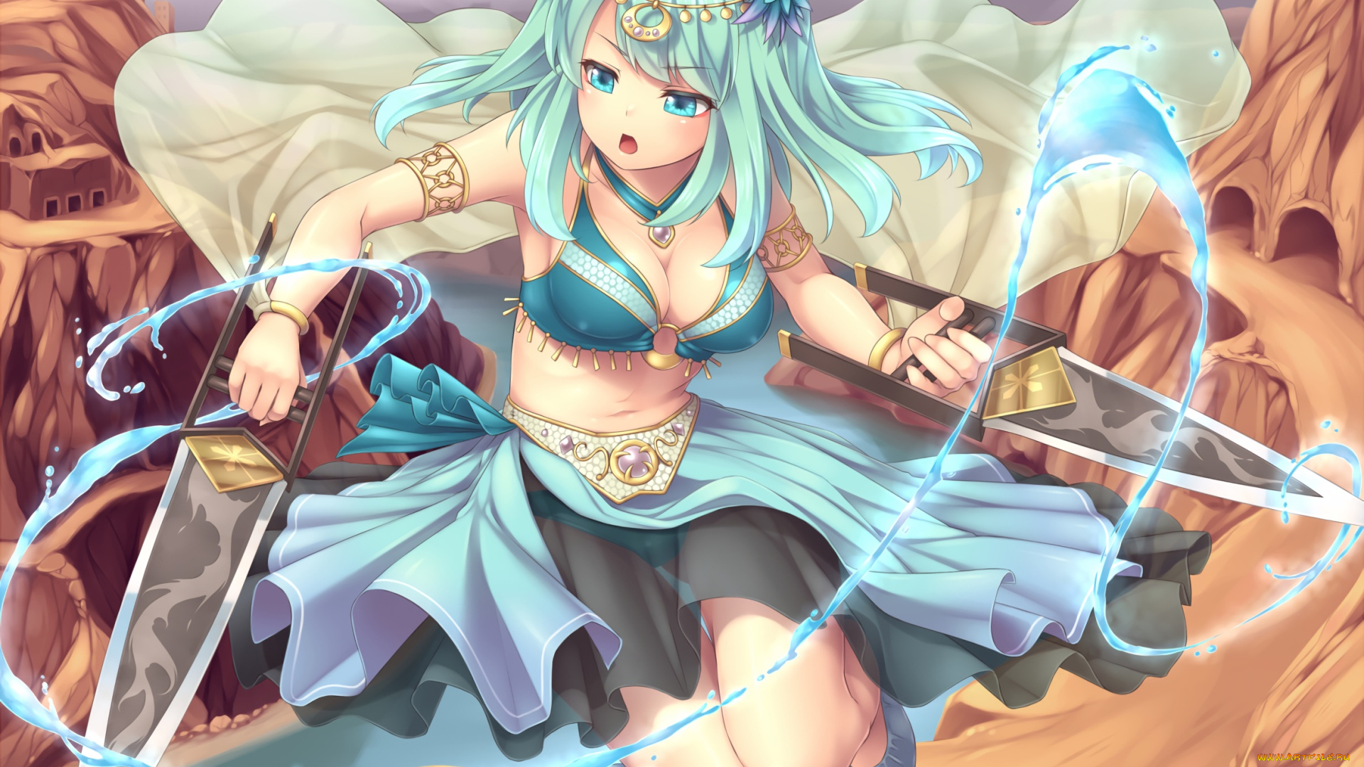 аниме, оружие, , техника, , технологии, фон, взгляд, девушка