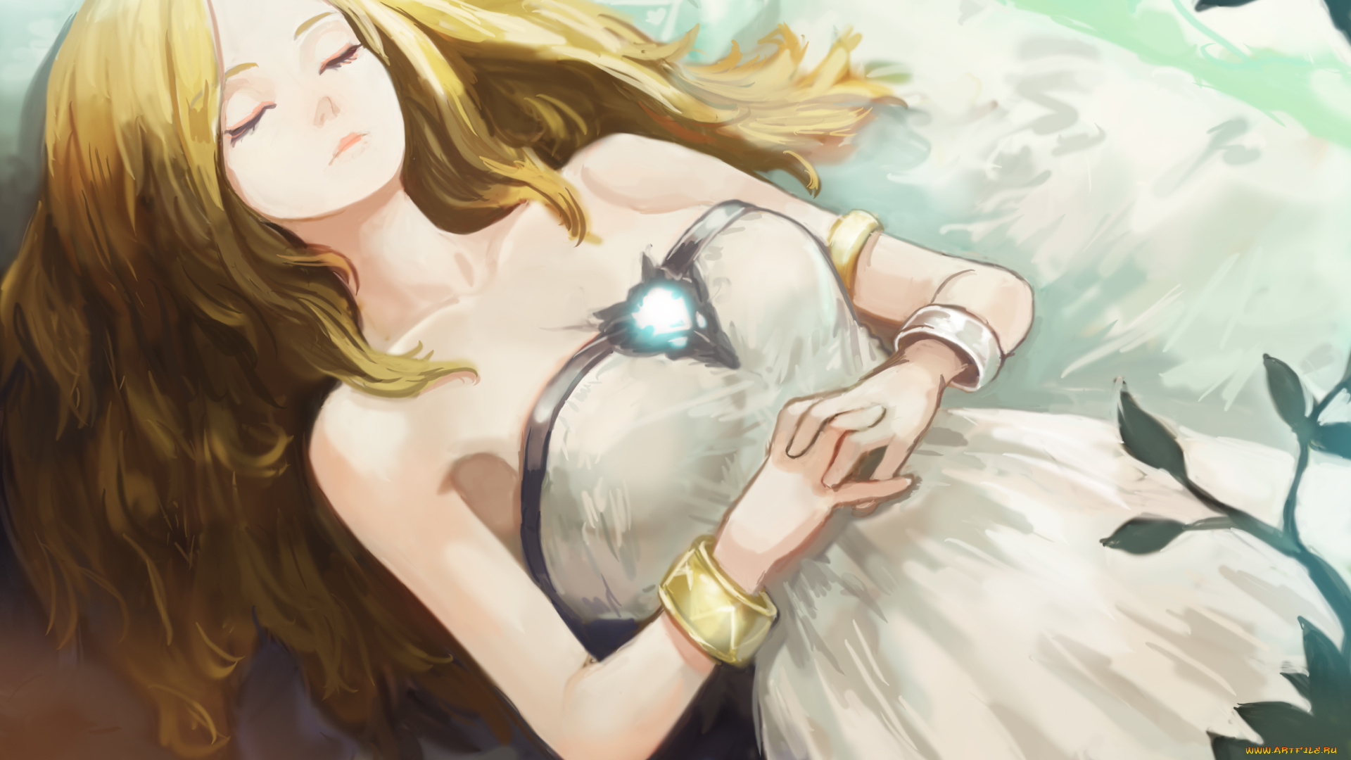 аниме, unknown, , другое, okuto, арт, девочка